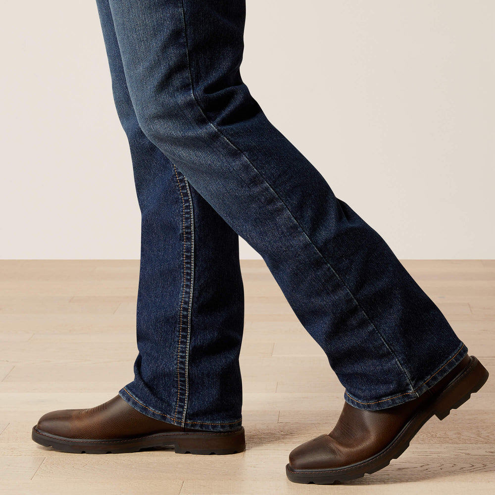 Ariat Rebar M4 Relaxed Rail Boot Cut Jean Men