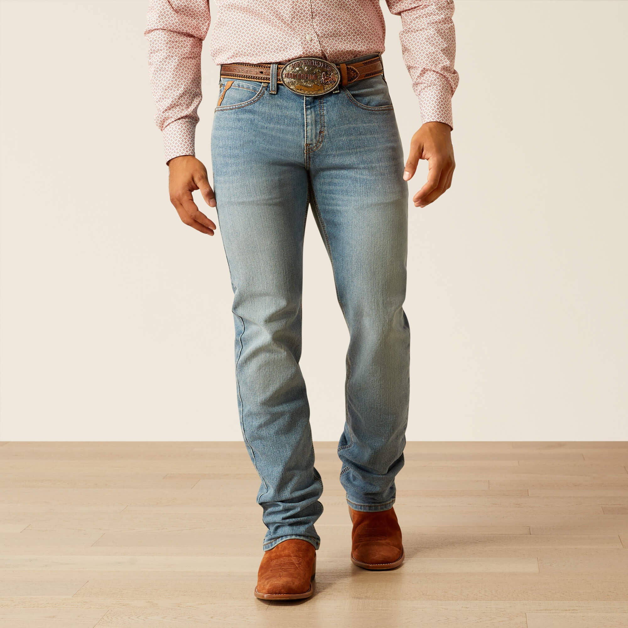 Ariat M7 Slim Stretch Pro Series Ray Straight Leg Jean Men|Trends