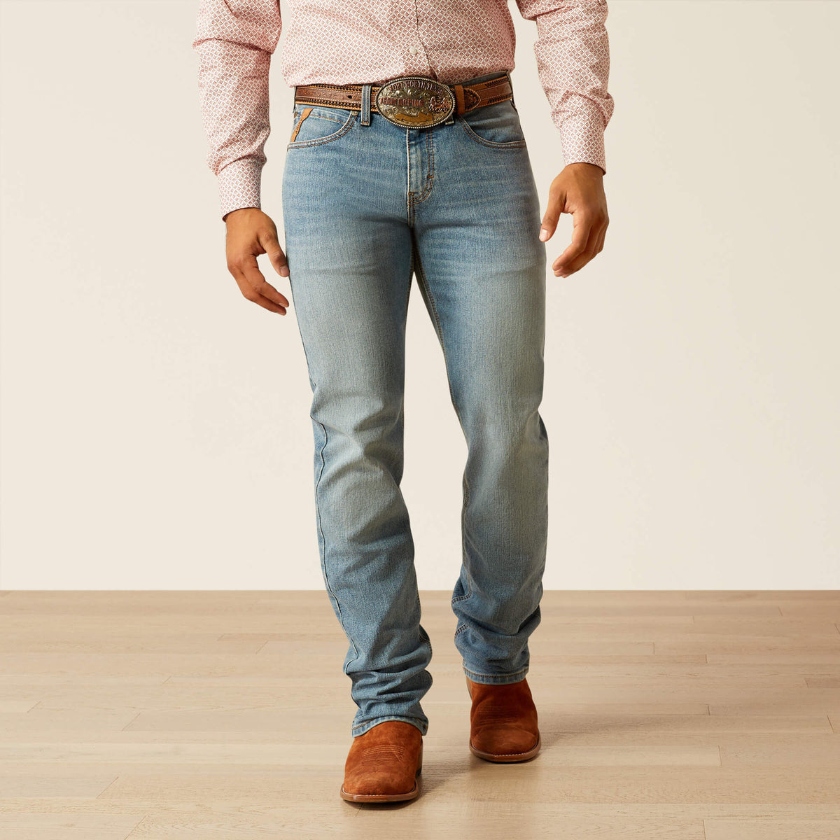 Ariat M7 Slim Stretch Pro Series Ray Straight Leg Jean Men|Trends