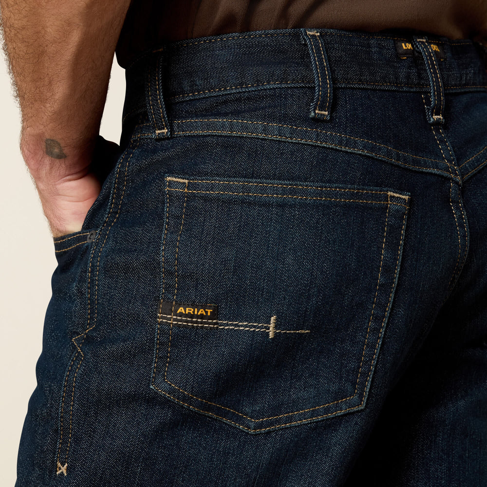 Ariat Rebar M4 Relaxed DuraStretch Basic Stackable Straight Leg Jean Men