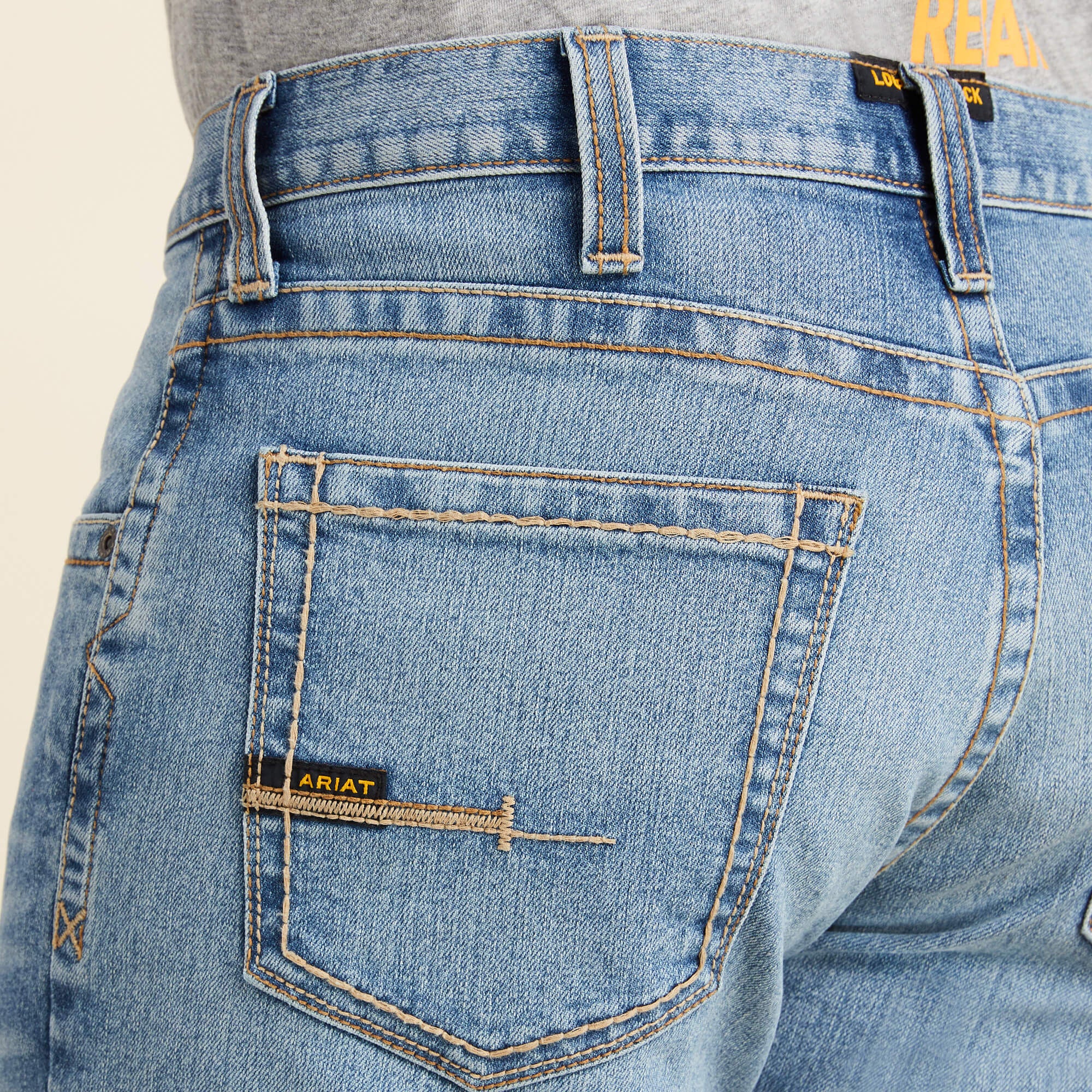 Ariat Rebar M5 Straight DuraStretch Edge Straight Leg Jean Men