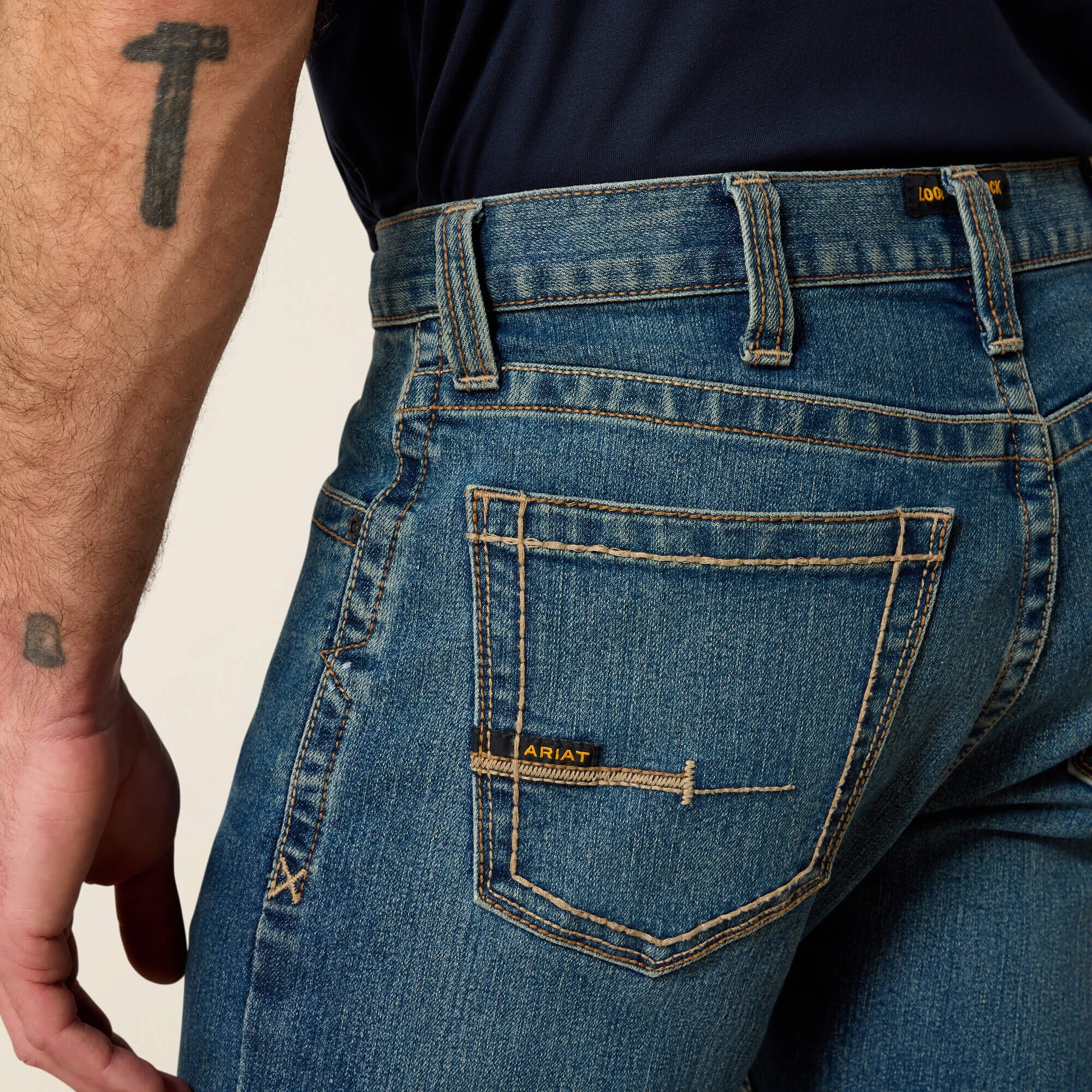 Ariat Rebar M7 DuraStretch Edge Stackable Straight Leg Jean Men