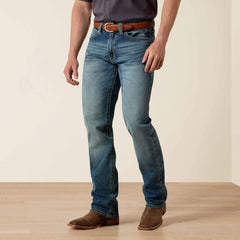 Ariat M4 Low Rise Stretch Shoreway Stackable Straight Leg Jean Men|Trends