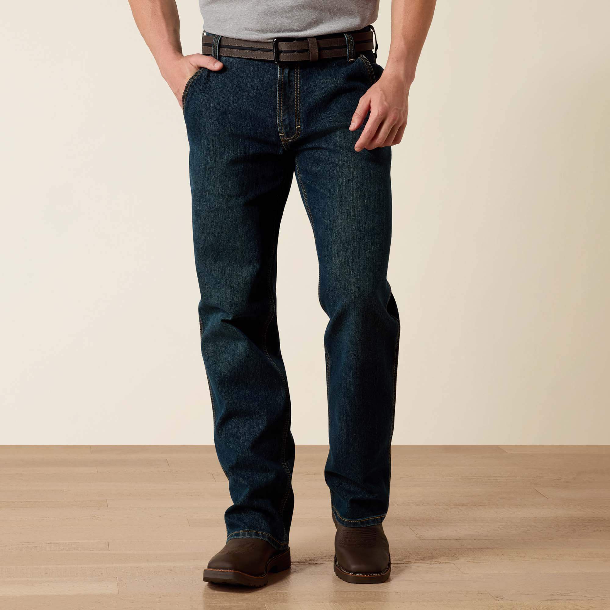 Ariat Rebar M4 Low Rise DuraStretch Workhorse Boot Cut Jean Men