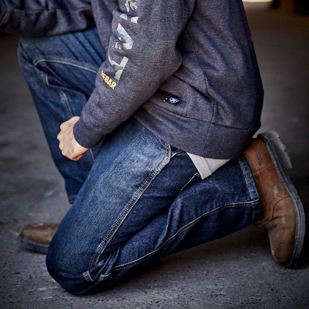 Ariat Rebar M4 Low Rise DuraStretch Workhorse Boot Cut Jean Men
