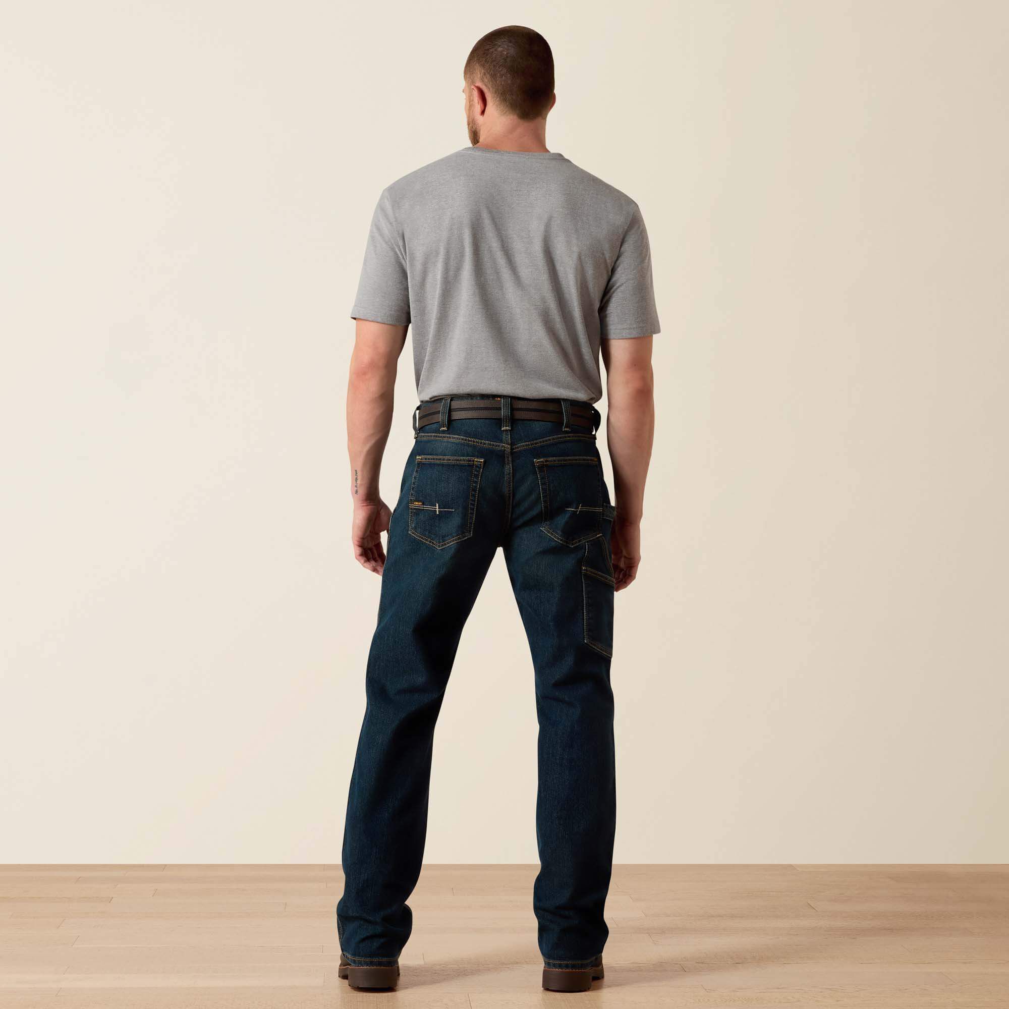 Ariat Rebar M4 Low Rise DuraStretch Workhorse Boot Cut Jean Men