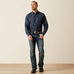 Ariat M5 Slim Stretch Adkins Stackable Straight Leg Jean Men|Trends