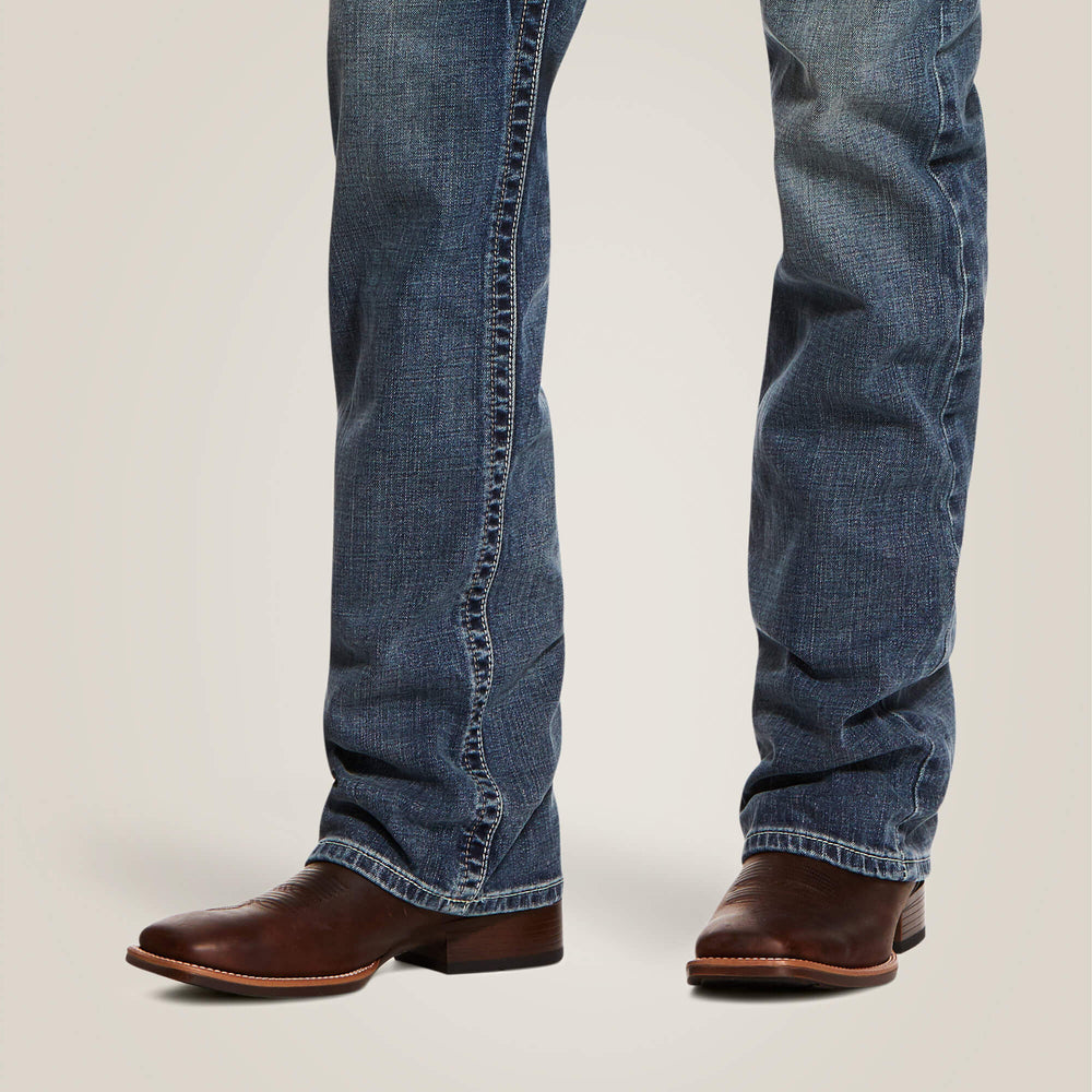 Ariat M5 Slim Stretch Adkins Stackable Straight Leg Jean Men|Trends