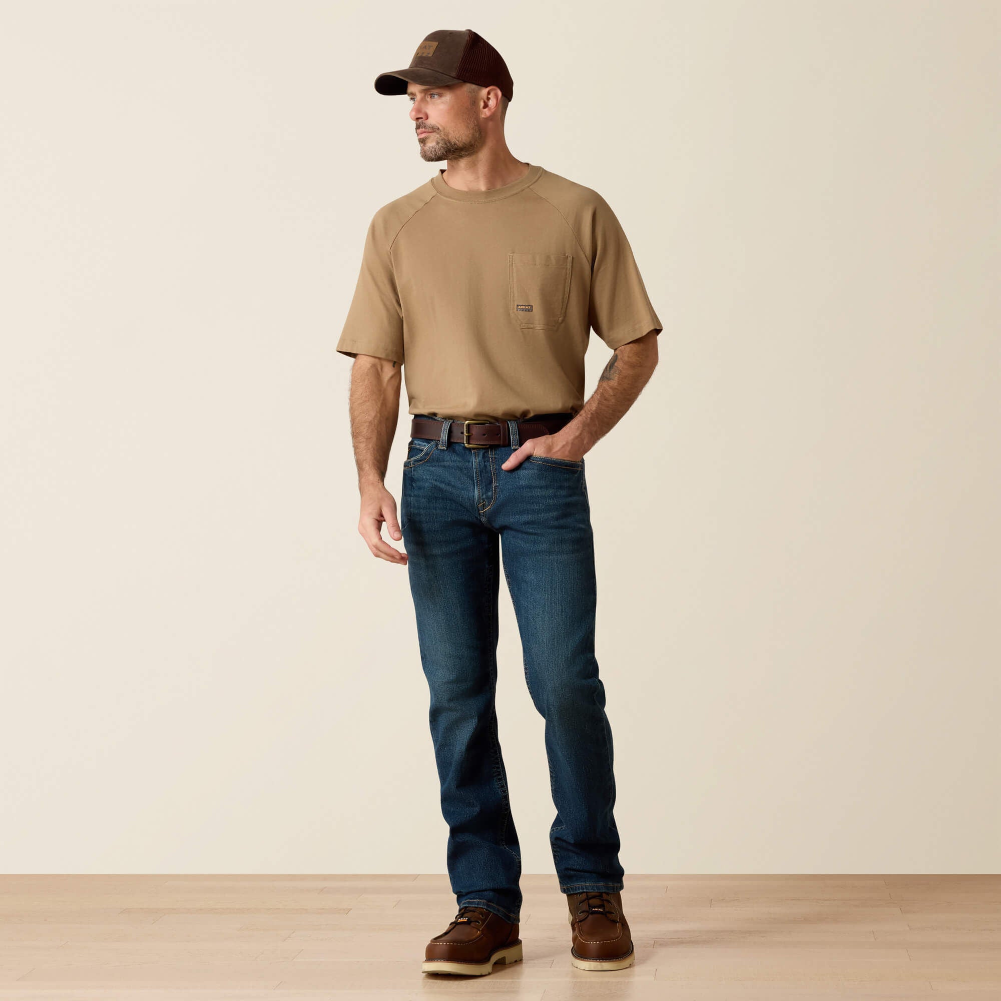 Ariat Rebar M7 DuraStretch Edge Stackable Straight Leg Jean Men
