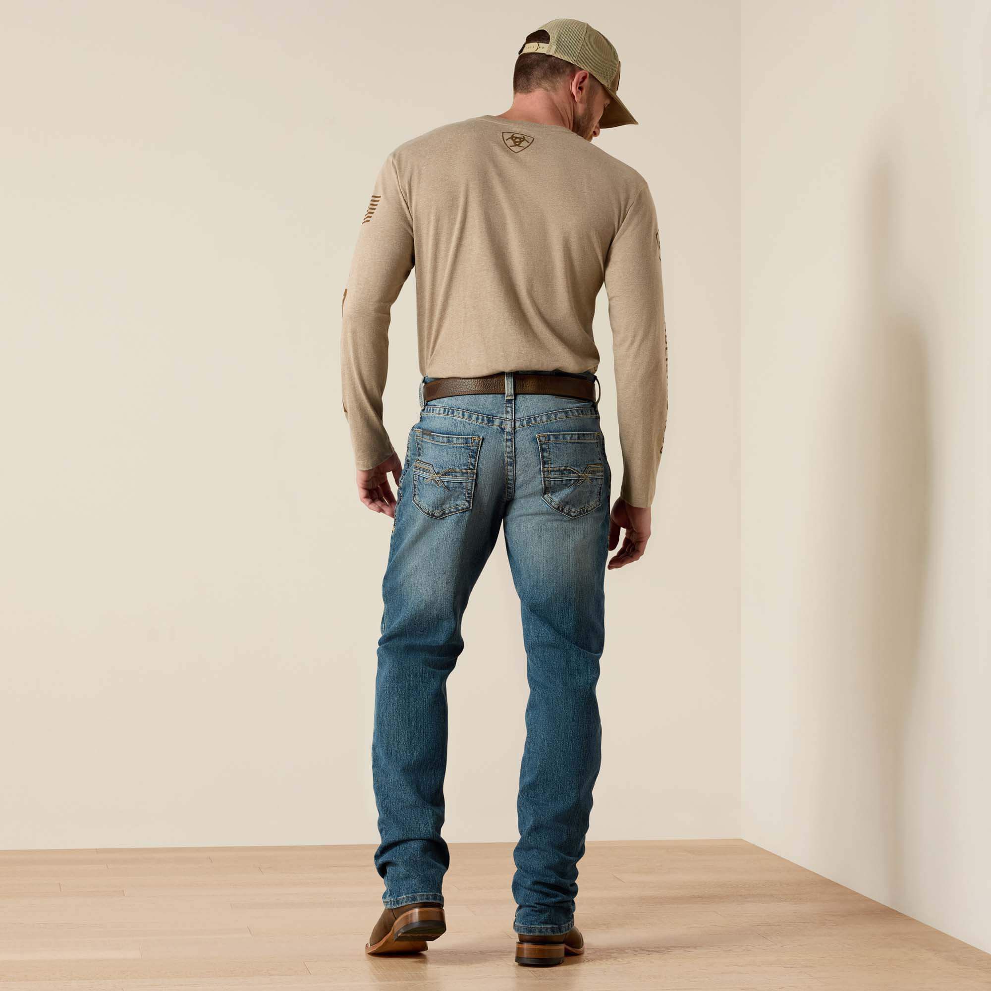 Ariat M4 Low Rise Stretch Stockton Stackable Straight Leg Men|Trends