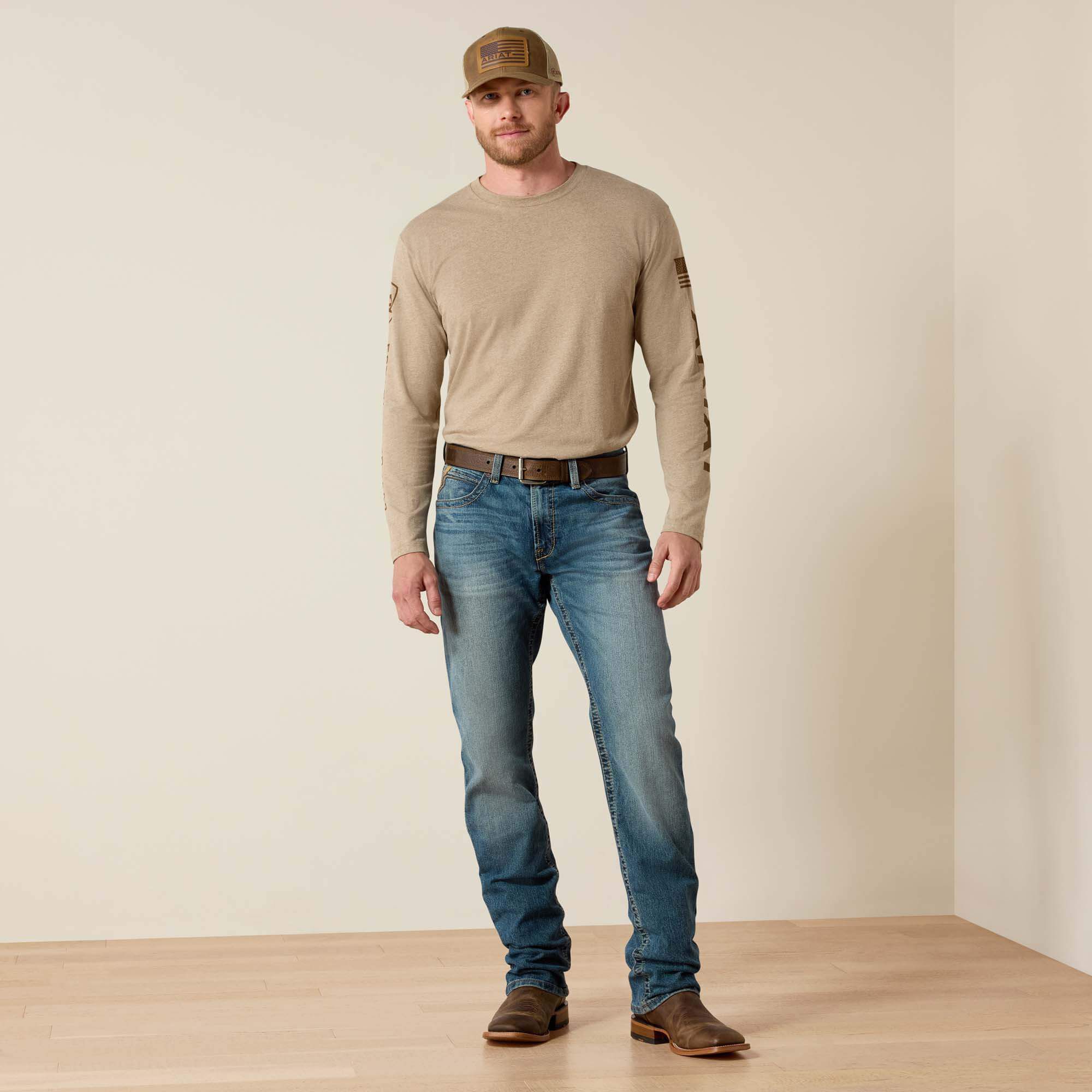 Ariat M4 Low Rise Stretch Stockton Stackable Straight Leg Men|Trends