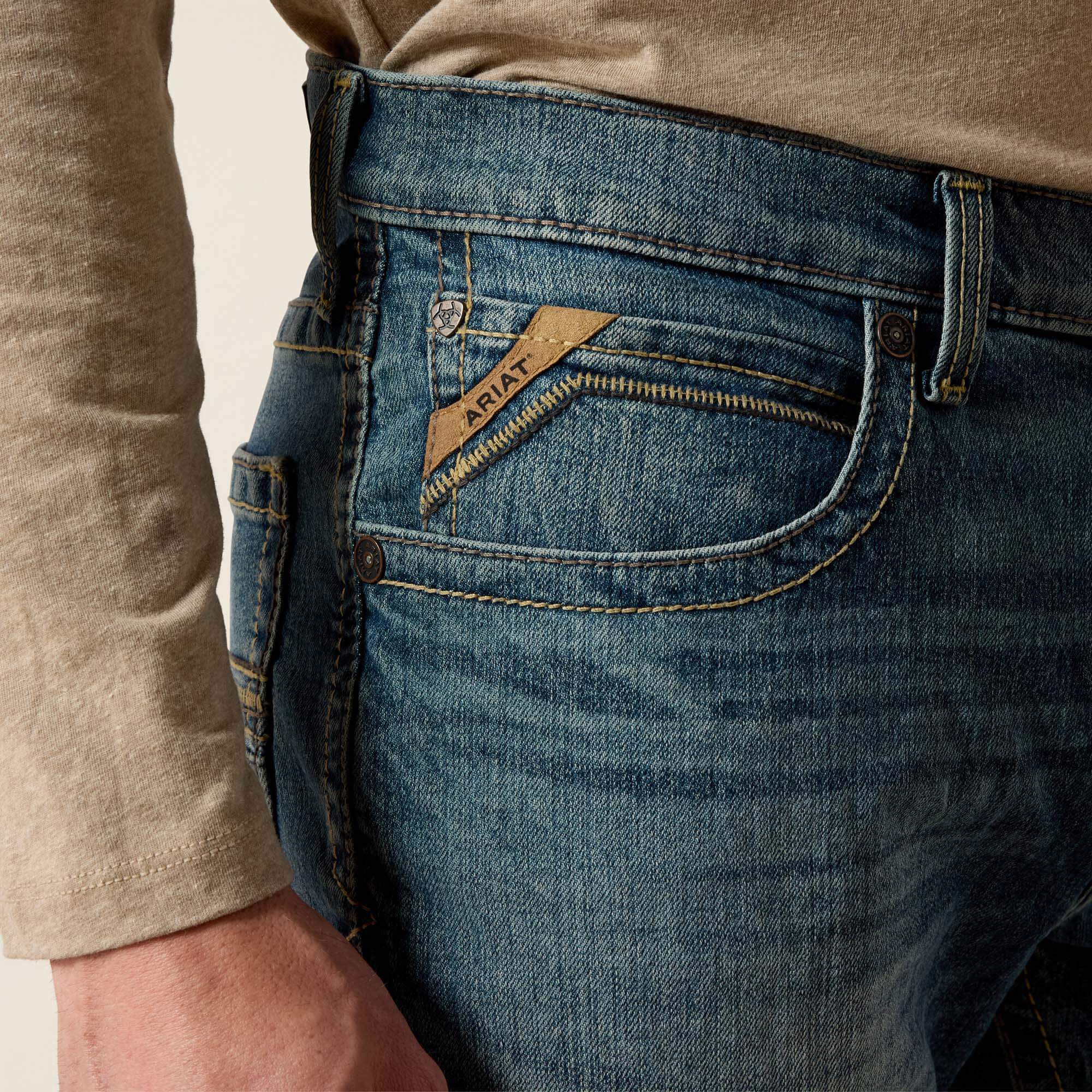 Ariat M4 Low Rise Stretch Stockton Stackable Straight Leg Men|Trends