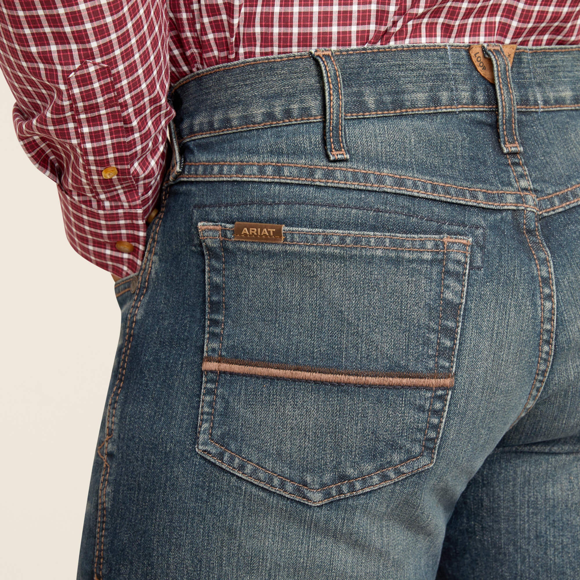 Ariat M2 Traditional Relaxed Stretch Pro Series Ray Boot Cut Jean Men|Trends