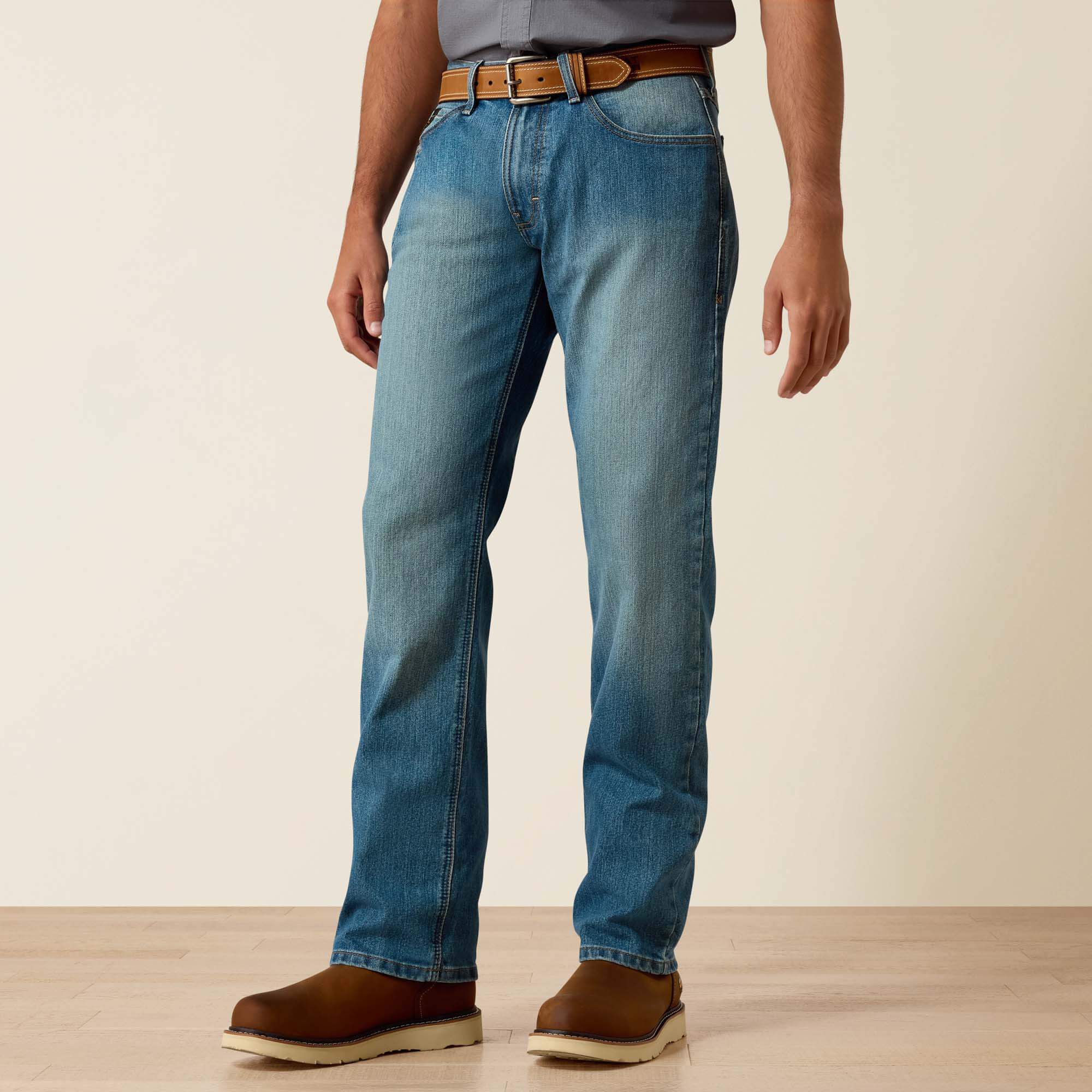 Ariat Rebar M5 DuraStretch Basic Stackable Straight Leg Jean Men