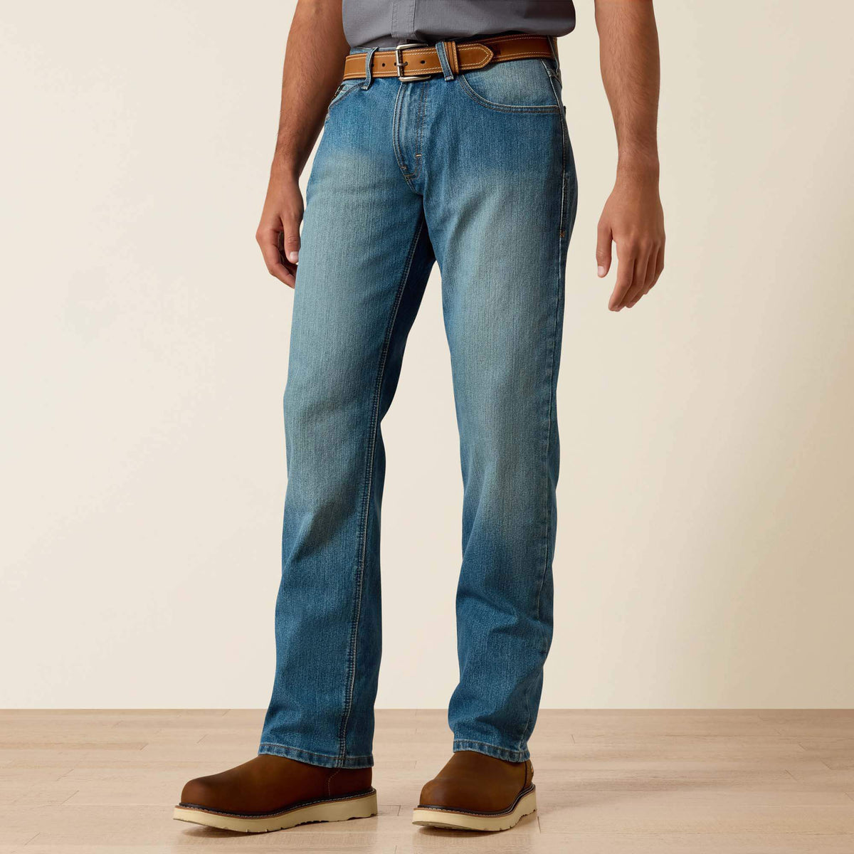 Ariat Rebar M5 DuraStretch Basic Stackable Straight Leg Jean Men