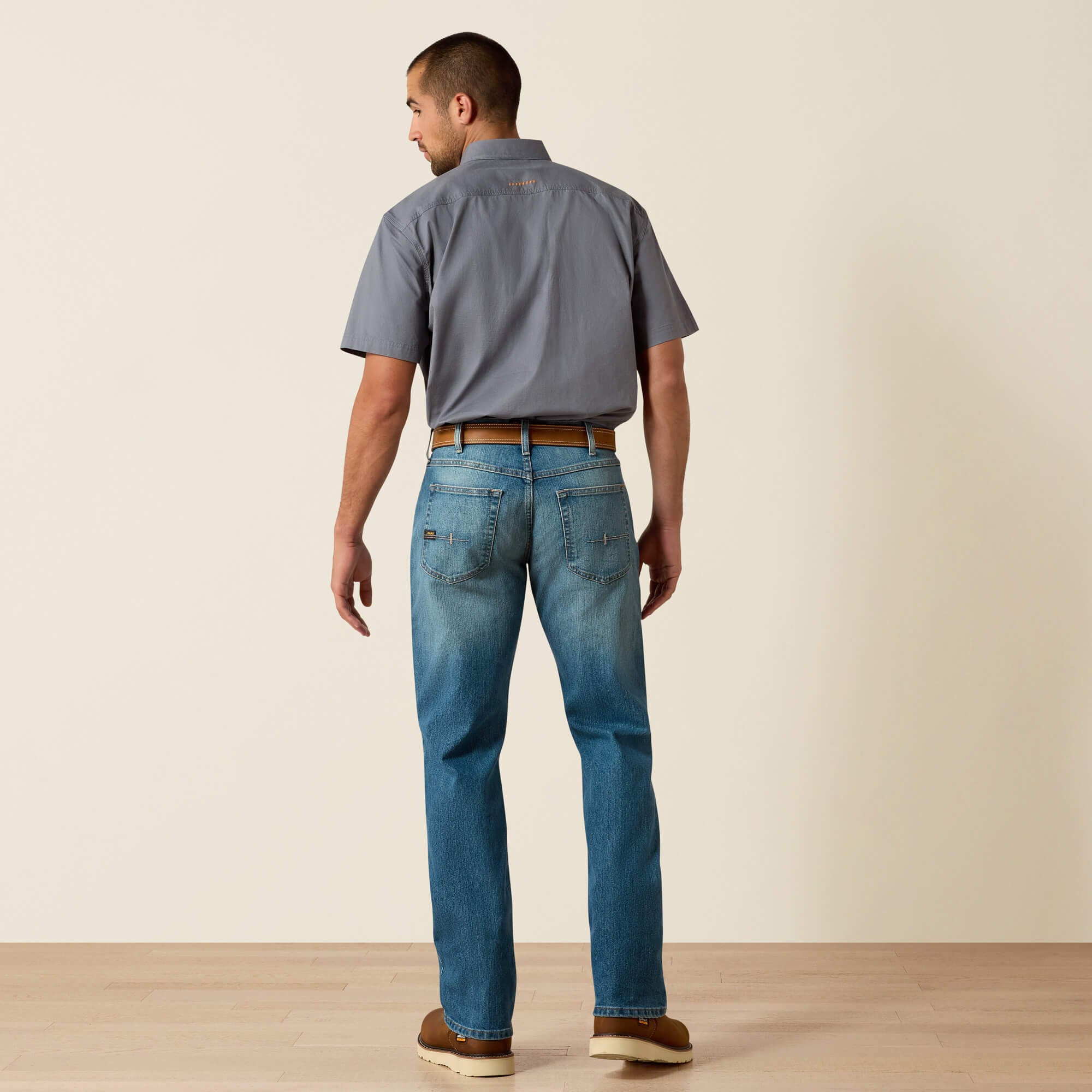 Ariat Rebar M5 DuraStretch Basic Stackable Straight Leg Jean Men