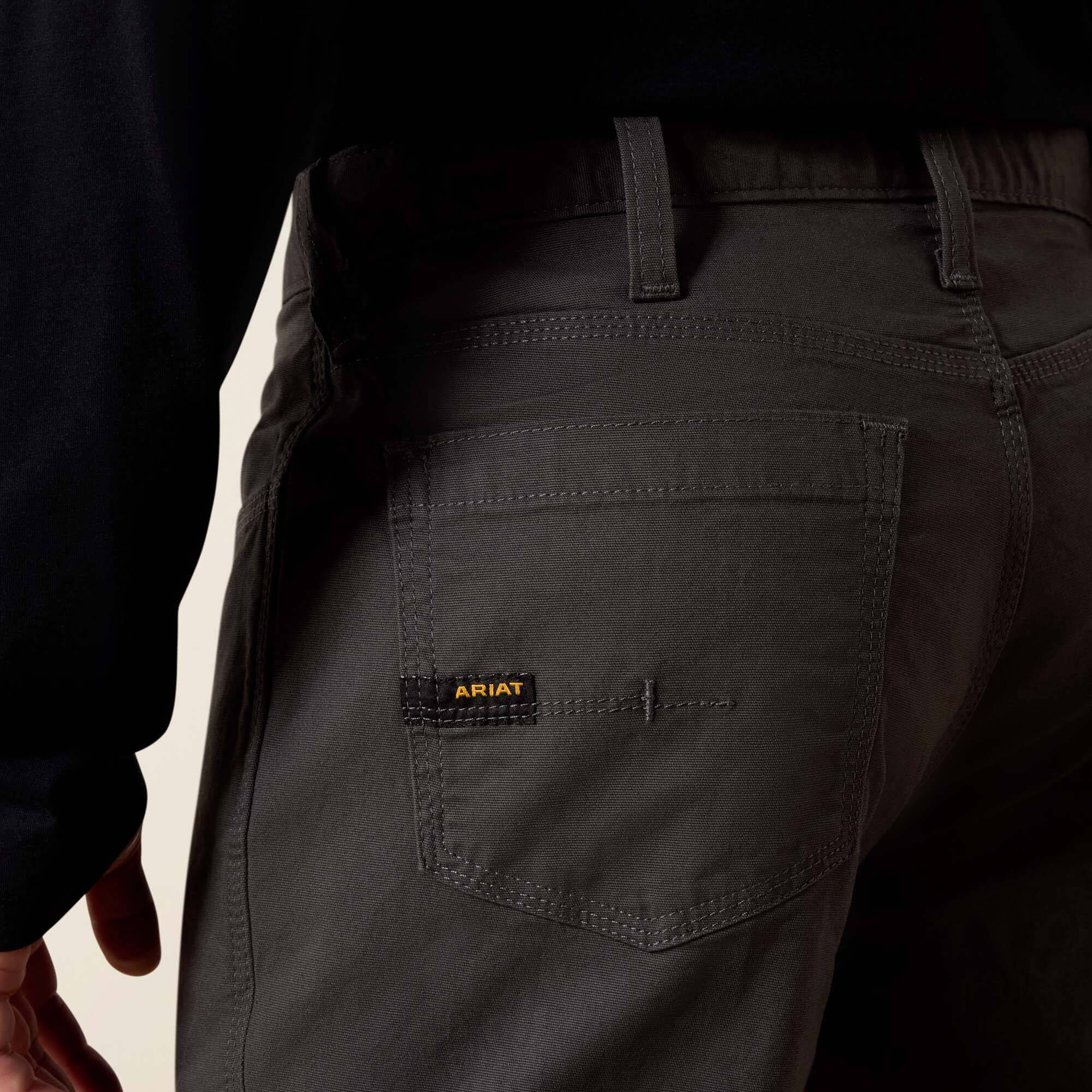 Ariat Rebar M4 Low Rise DuraStretch Made Tough Stackable Straight Leg Pant Men