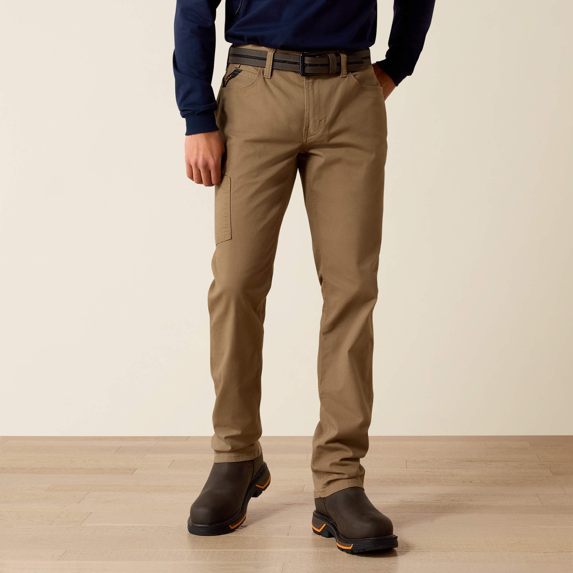 Ariat Rebar M4 Low Rise DuraStretch Made Tough Stackable Straight Leg Pant Men