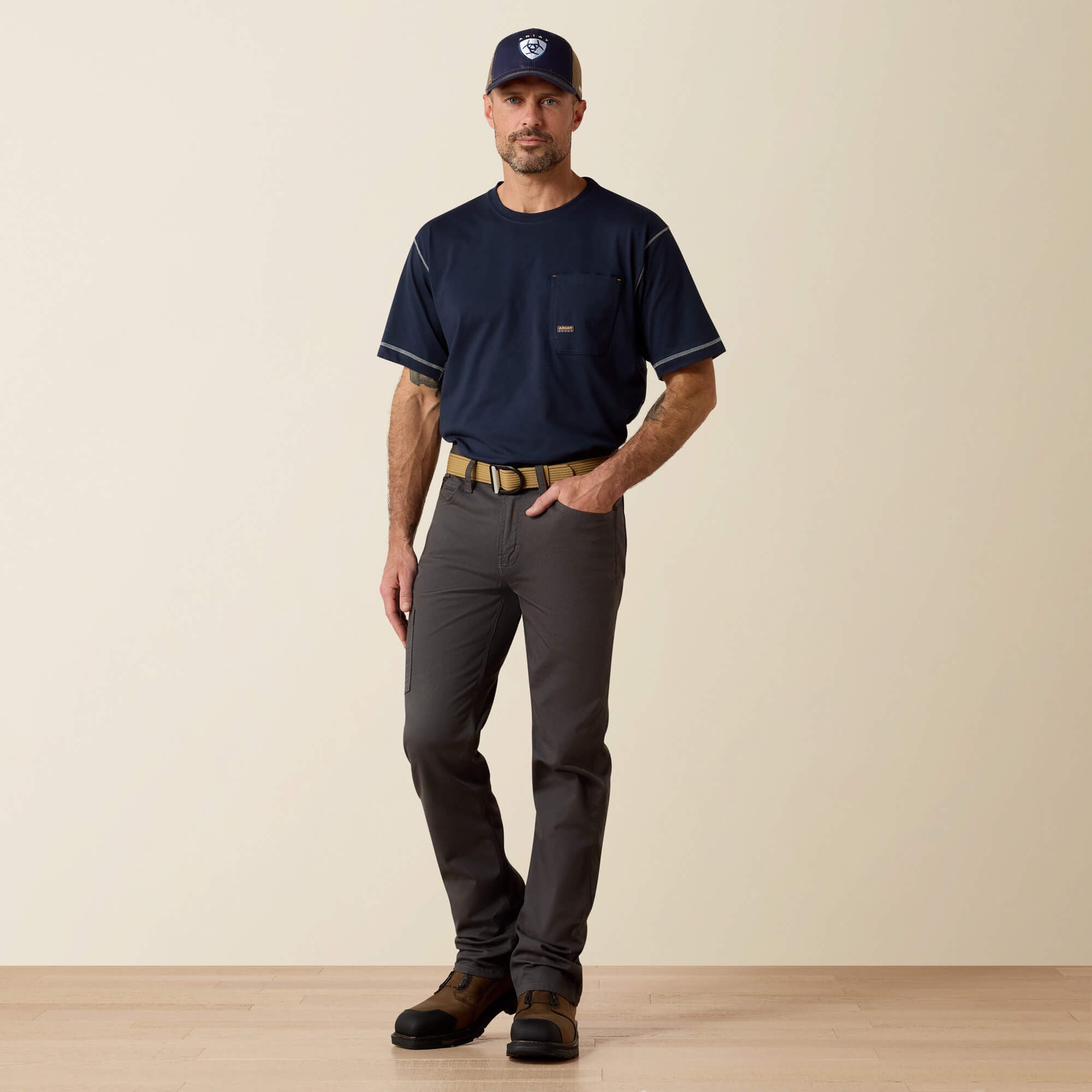 Ariat Rebar M7 DuraStretch Made Tough Straight Pant Men