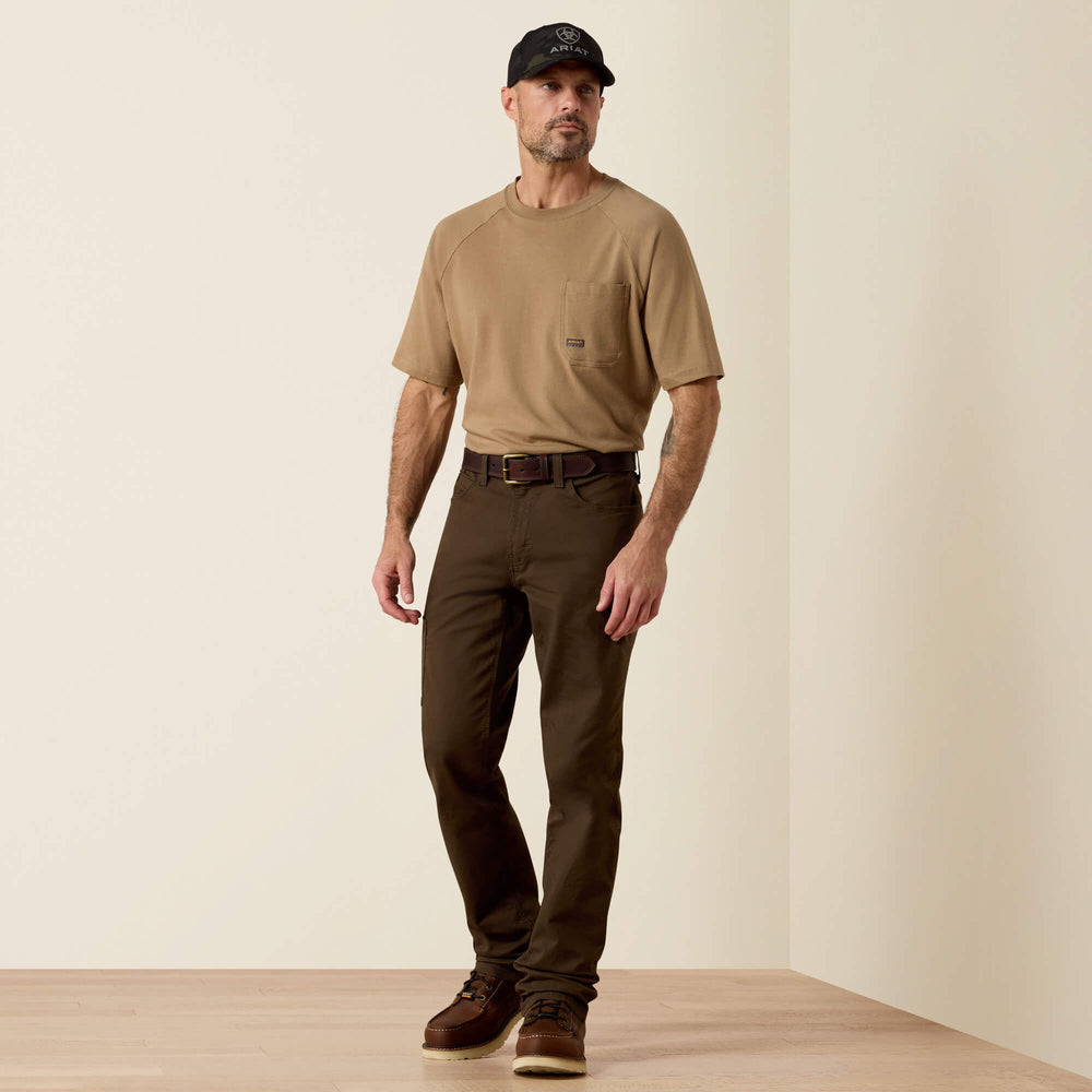 Ariat Rebar M4 Low Rise DuraStretch Made Tough Stackable Straight Leg Pant Men