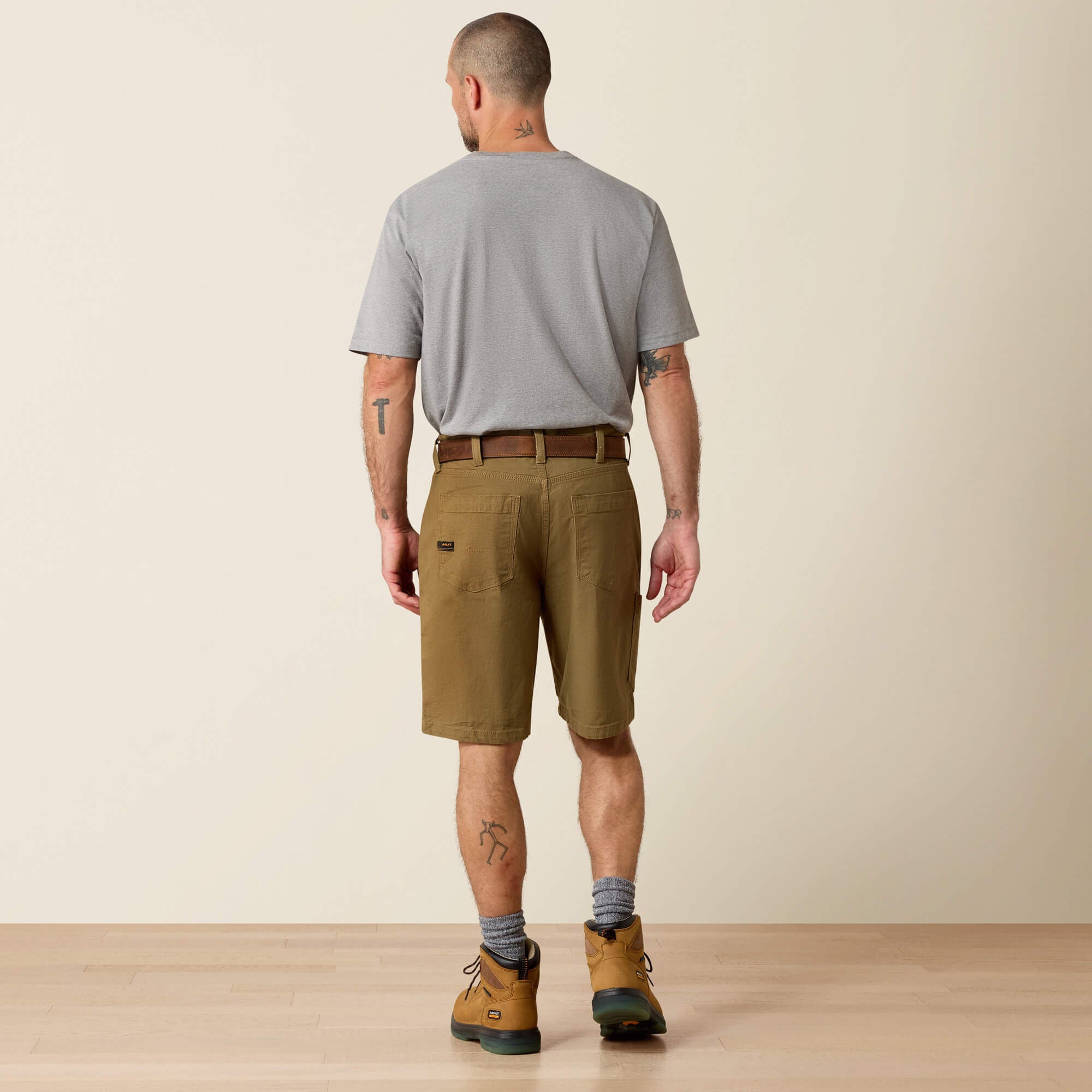 Ariat Rebar DuraStretch Made Tough 10" Short Men