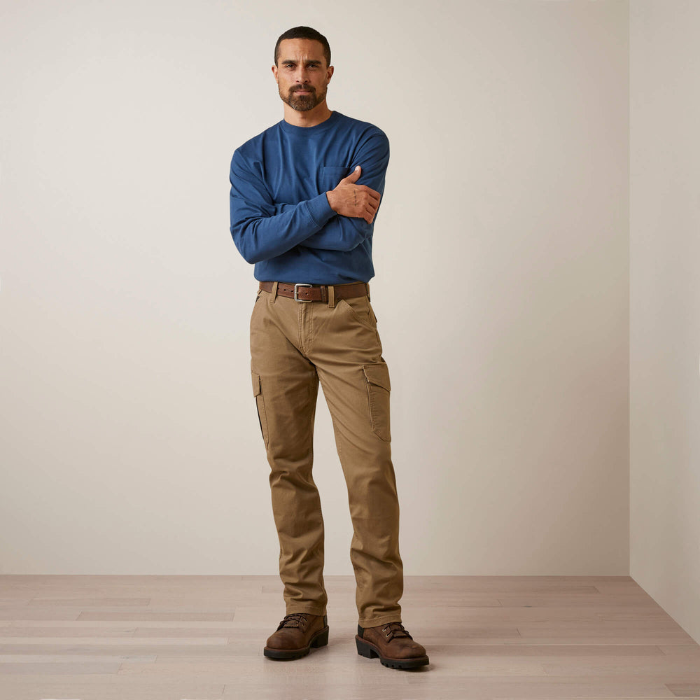 Ariat Rebar M4 Relaxed Made Tough Cargo Straight Pant Men