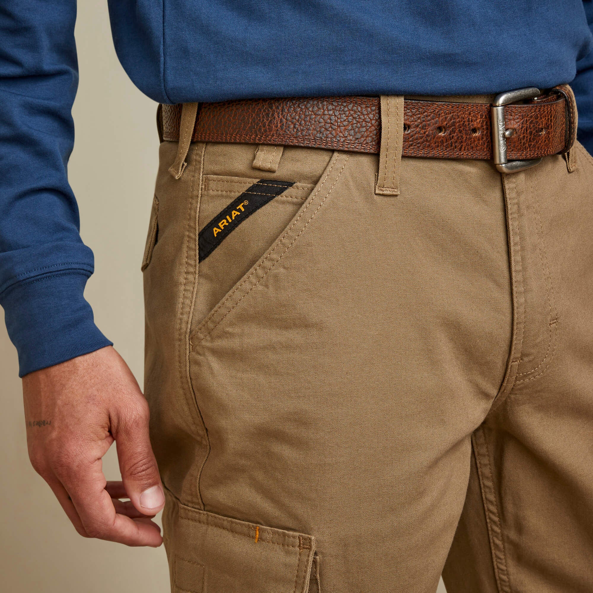 Ariat Rebar M4 Relaxed Made Tough Cargo Straight Pant Men