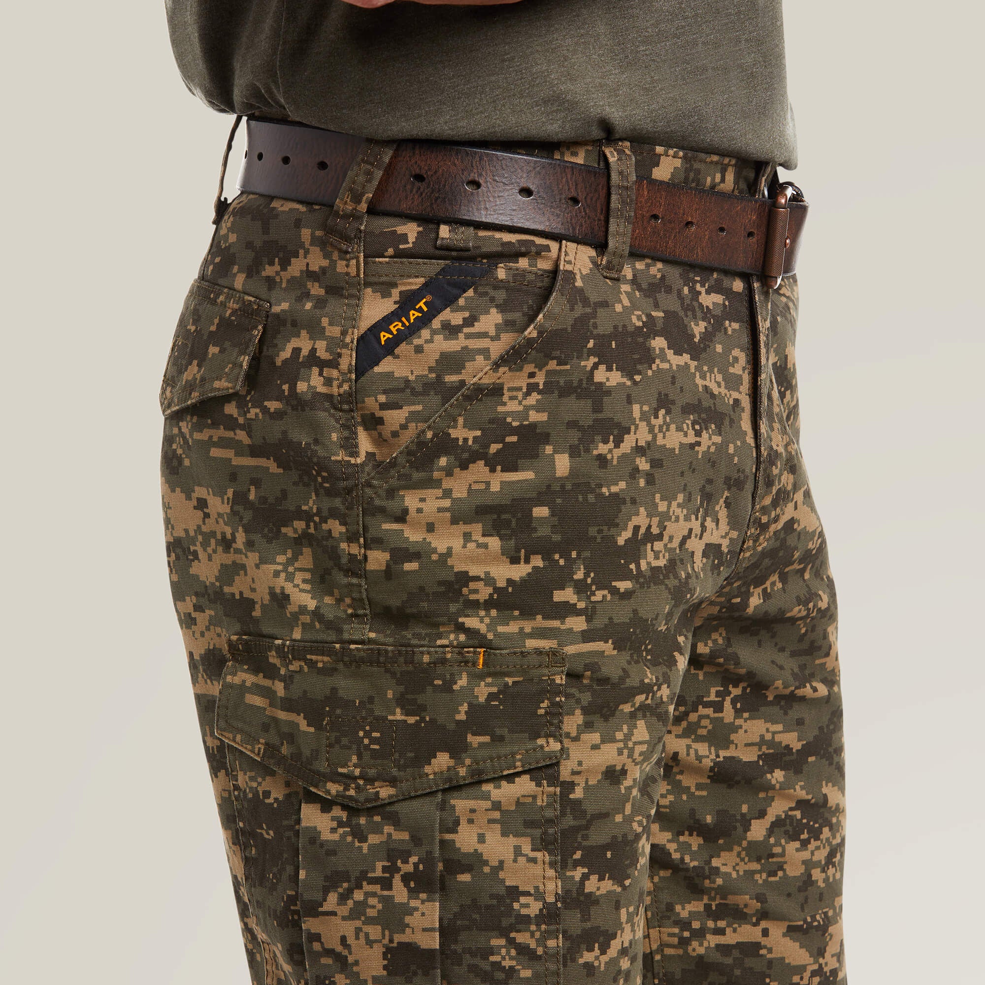 Ariat Rebar DuraStretch Made Tough Cargo 11" Short Men