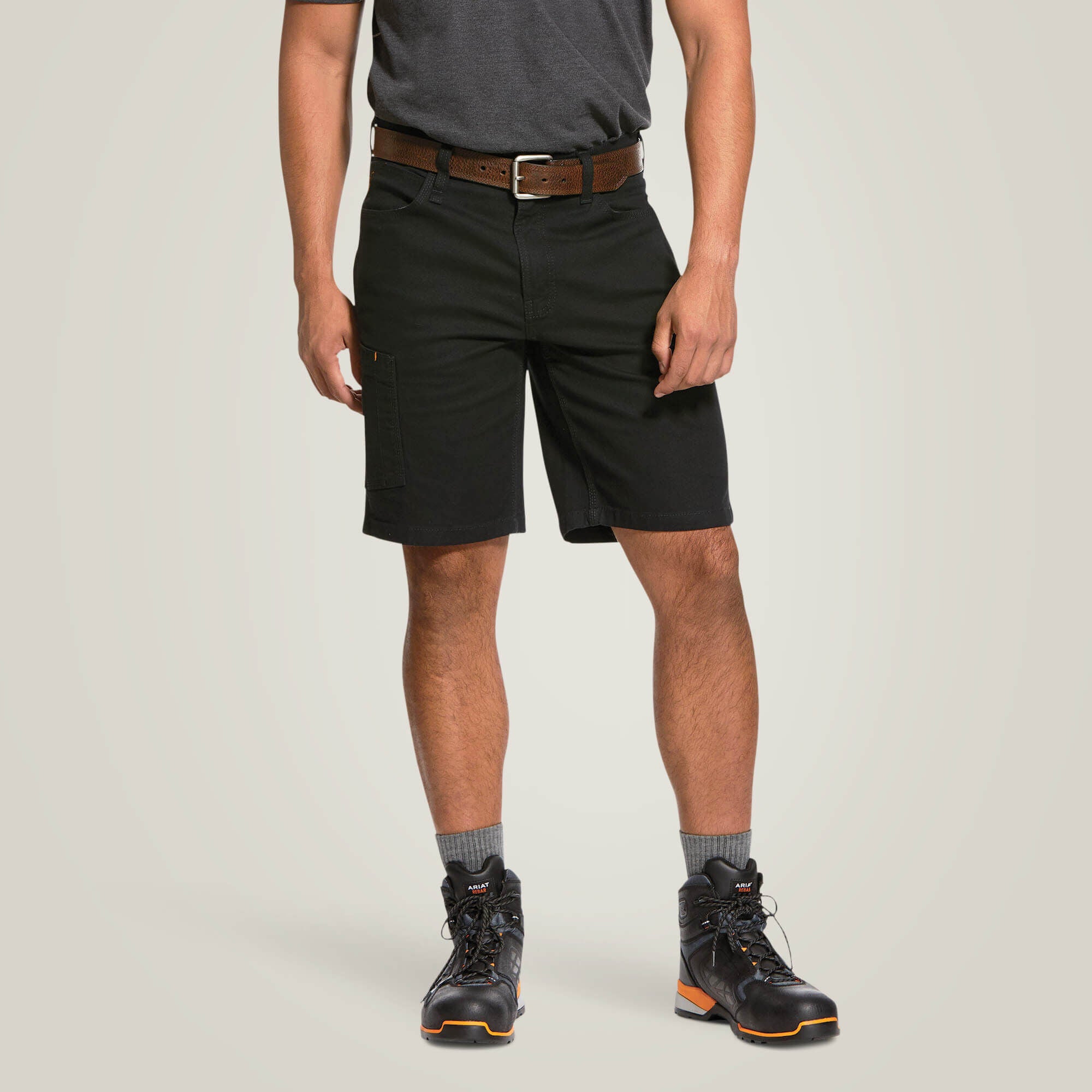 Ariat Rebar DuraStretch Made Tough 10" Short Men