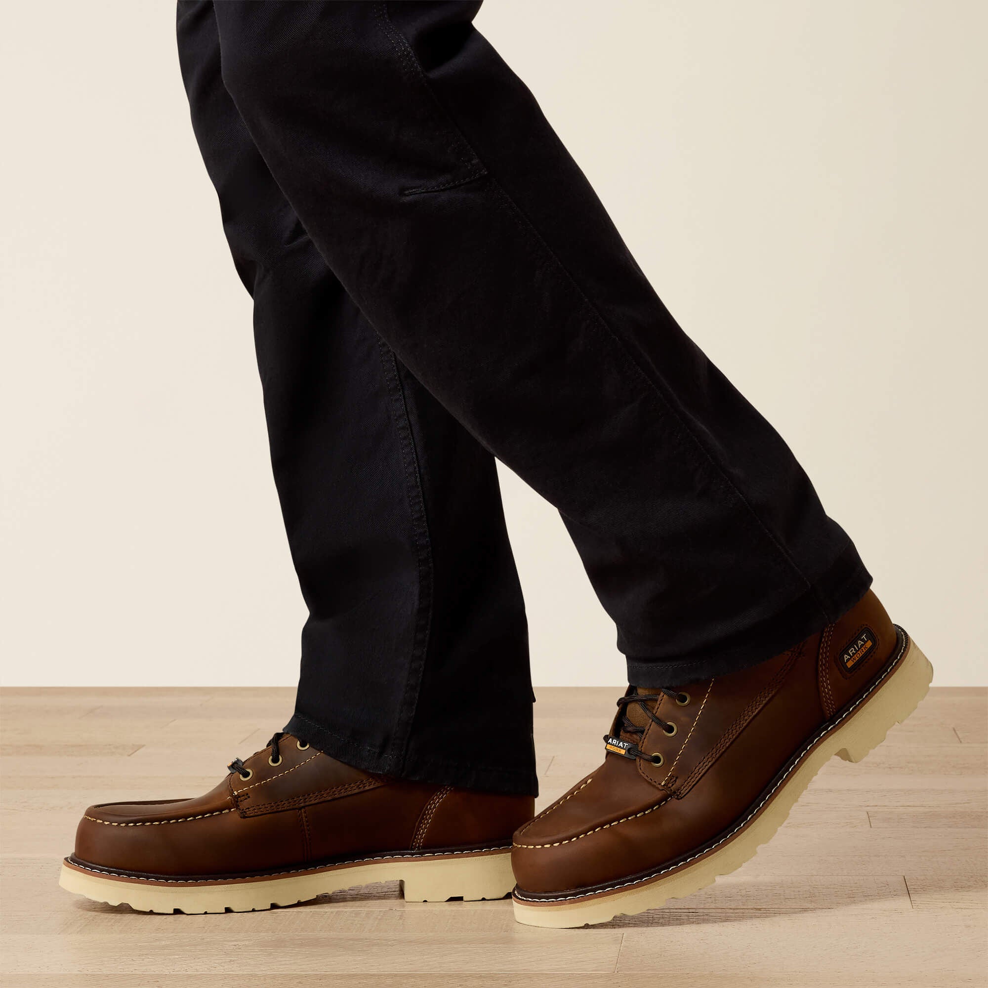 Ariat Rebar M5 Straight DuraStretch Washed Twill Dungaree Straight Leg Pant Men