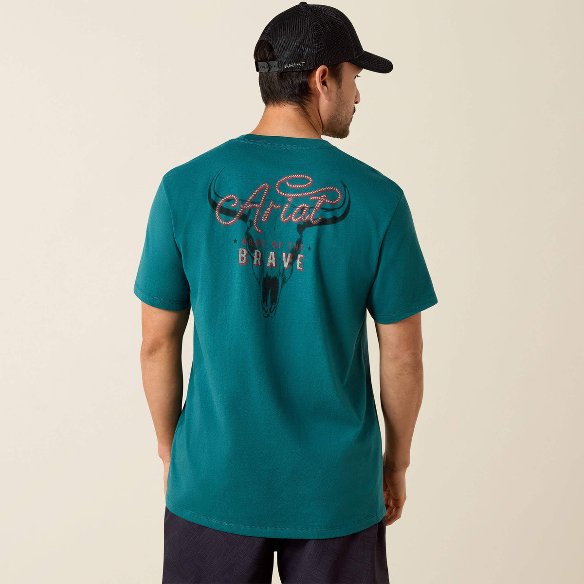 Ariat Ariat Cattle Skull Freedom Classic Fit T-Shirt Men