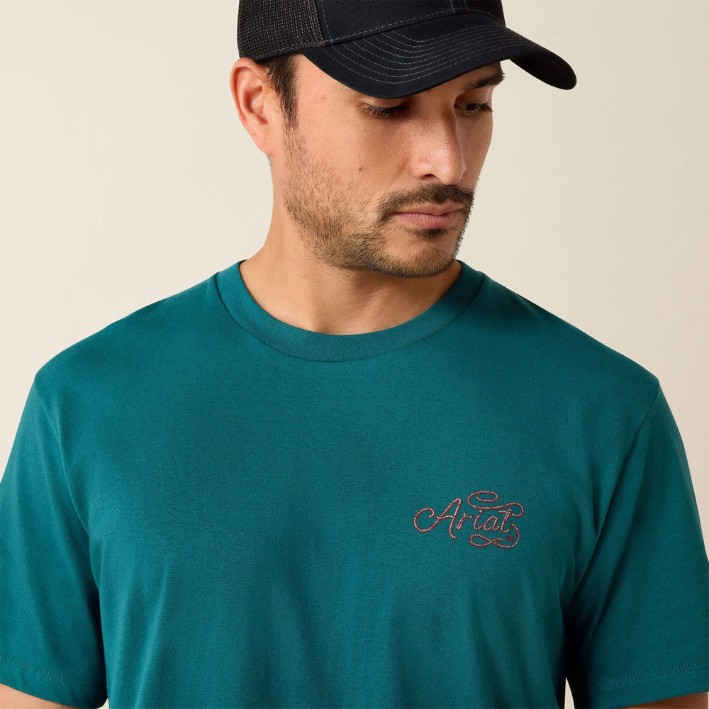Ariat Ariat Cattle Skull Freedom Classic Fit T-Shirt Men