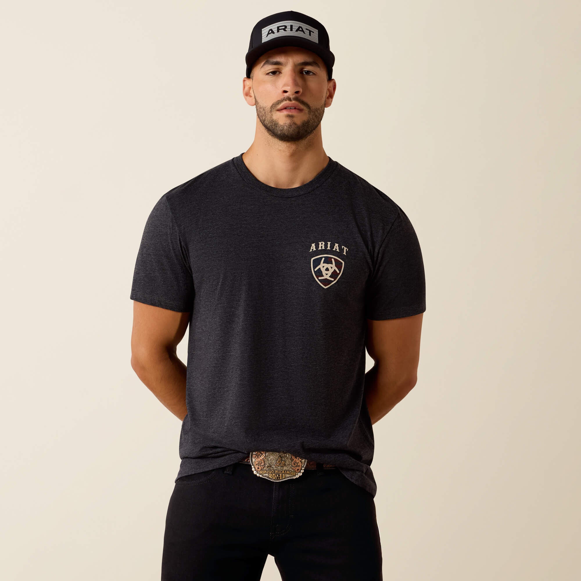Ariat Ariat American Bison Classic Fit T-Shirt Men