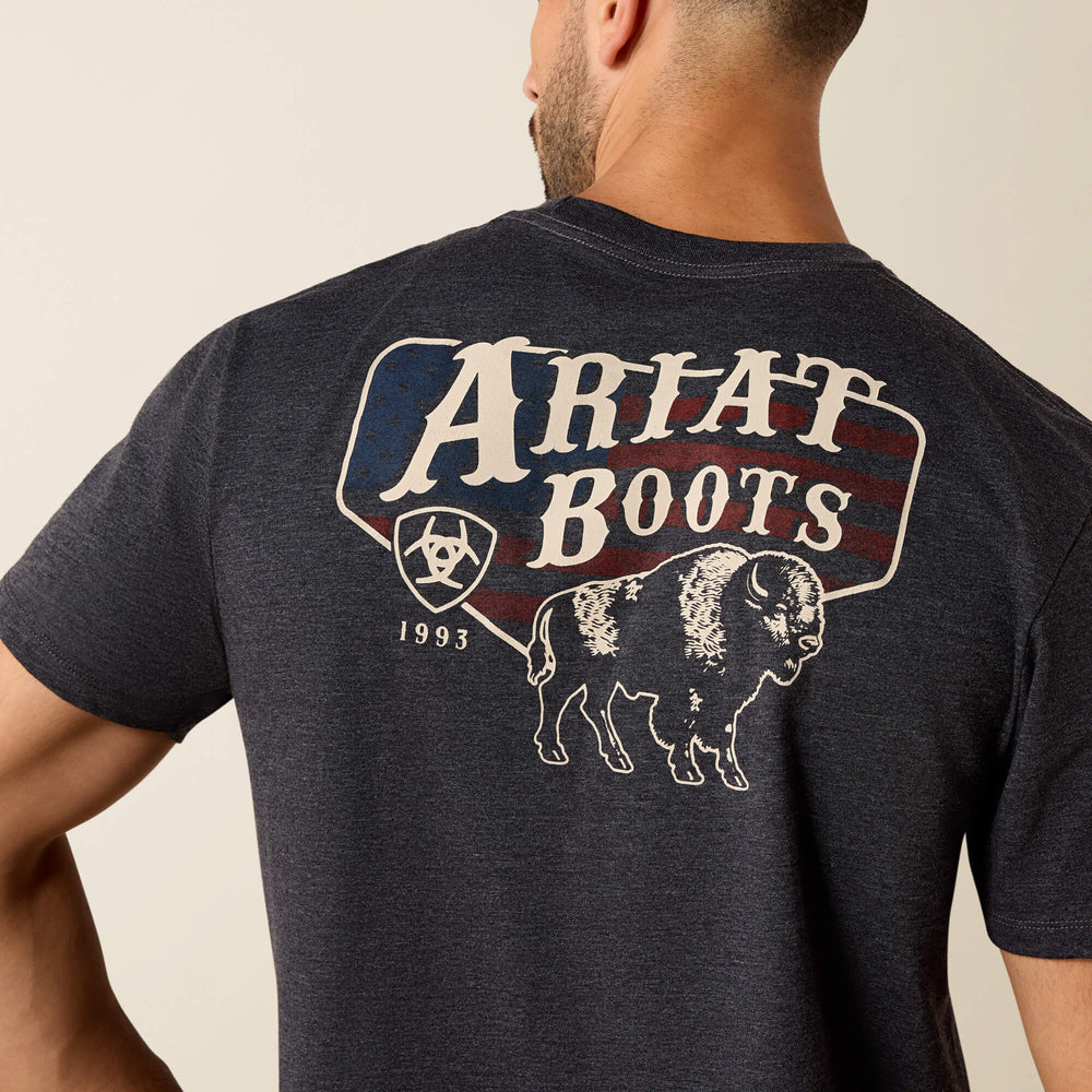 Ariat Ariat American Bison Classic Fit T-Shirt Men