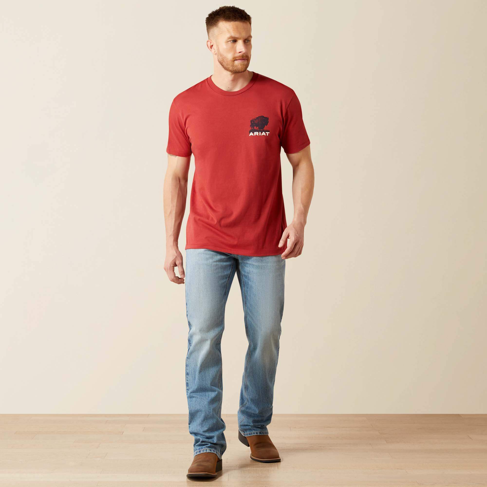 Ariat Ariat Buffalo Flag T-Shirt Men