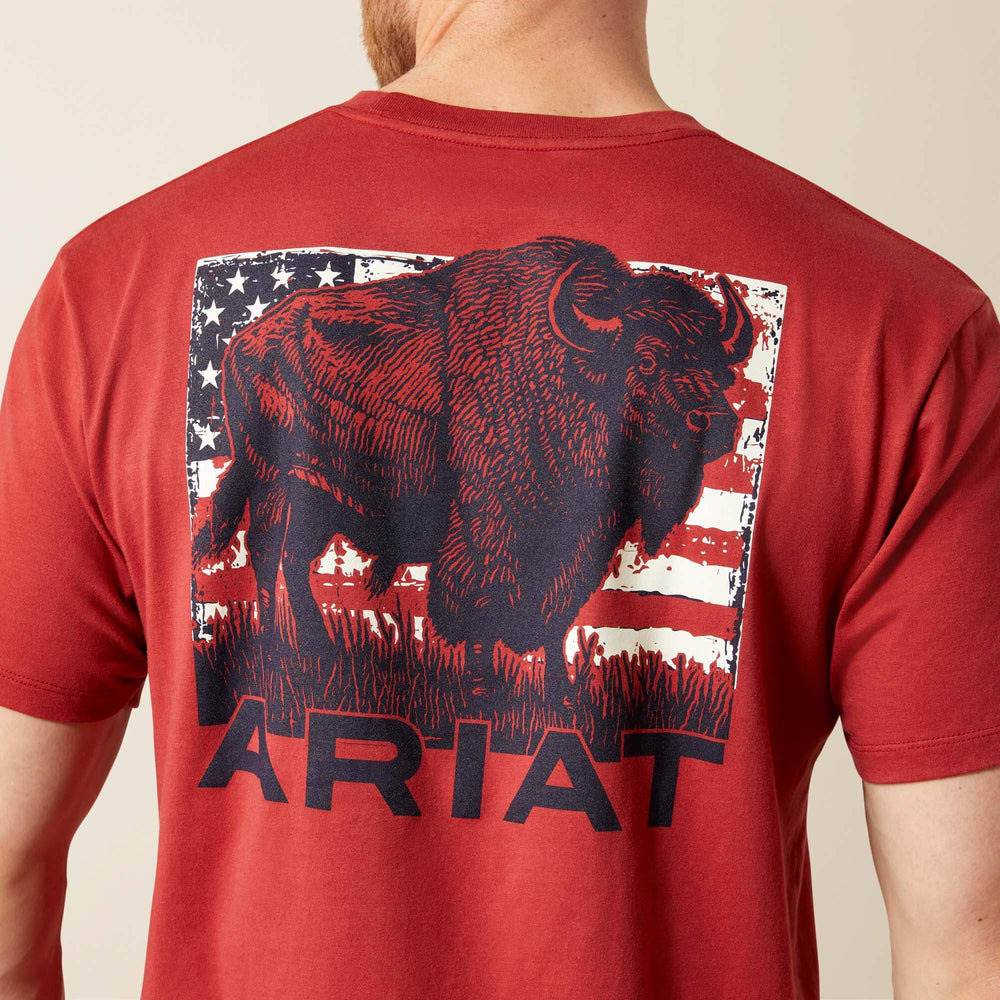 Ariat Ariat Buffalo Flag T-Shirt Men