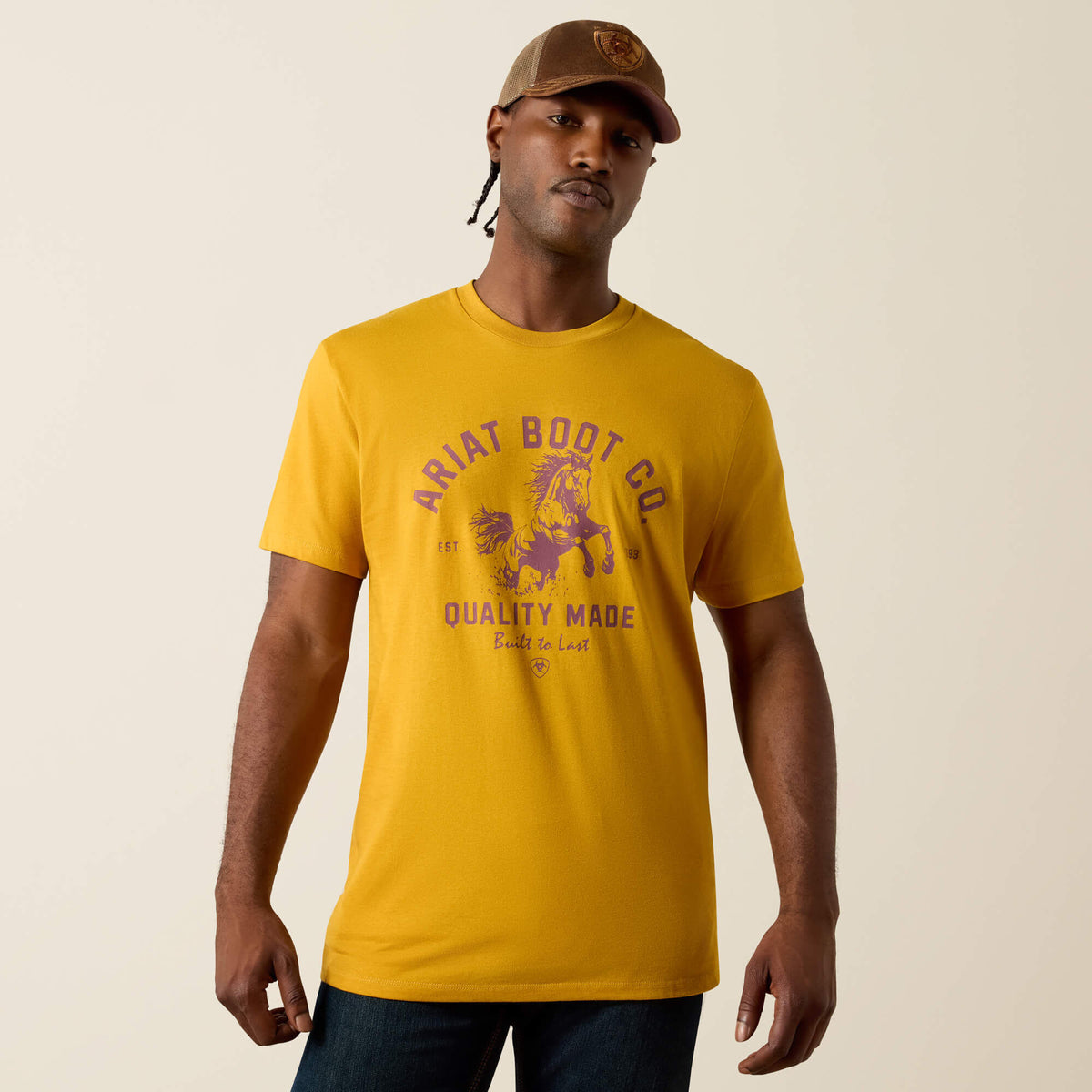Ariat Ariat College Bronc Classic Fit T-Shirt Men