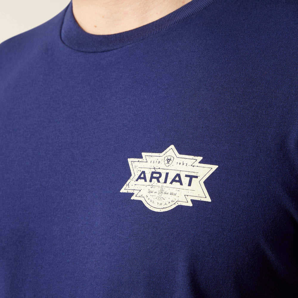 Ariat Ariat Mesa Motif Lockup T-Shirt Men