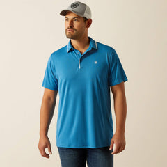 Ariat Welded TEK Fitted Short Sleeve Polo Men