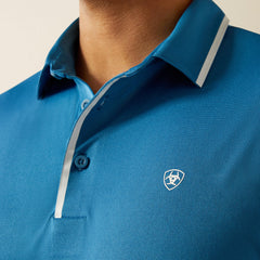 Ariat Welded TEK Fitted Short Sleeve Polo Men