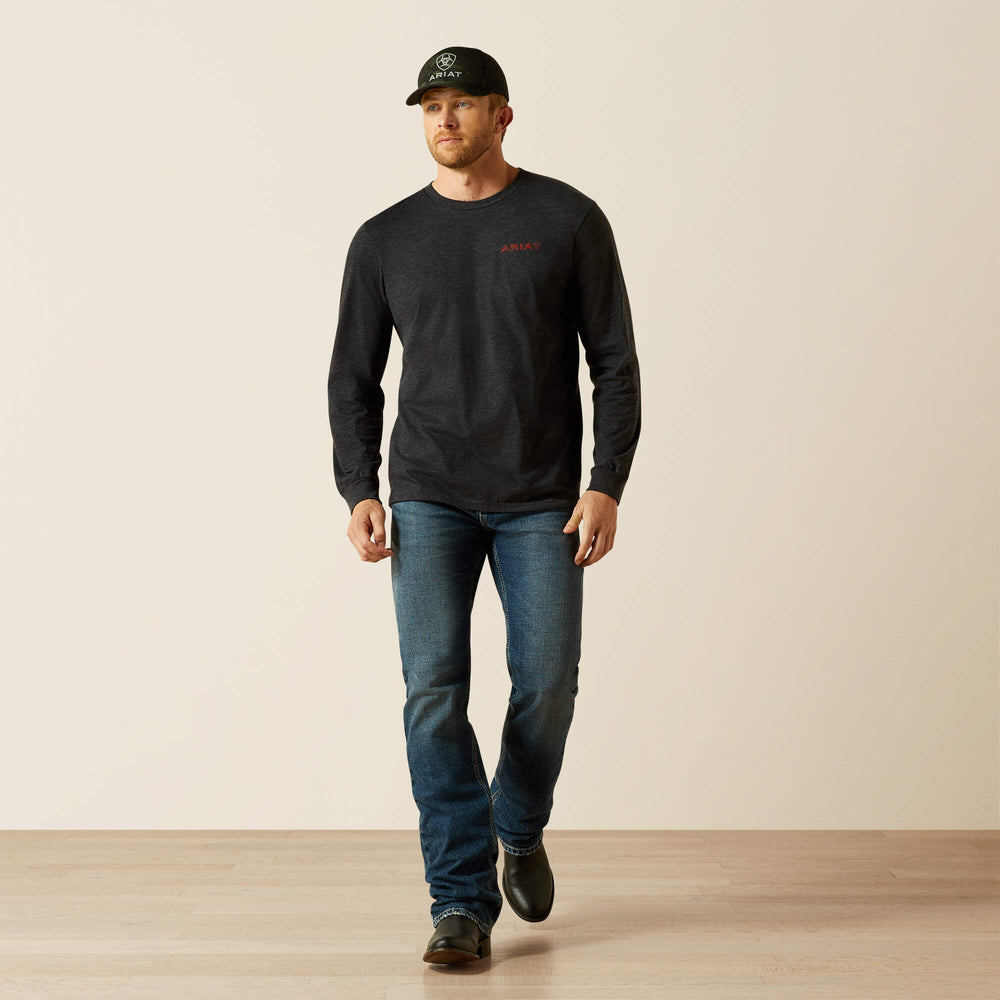 Ariat Ariat Stamped Freedom Classic Fit Long Sleeve T-Shirt Men
