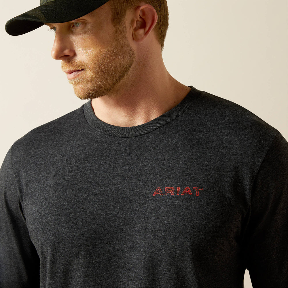 Ariat Ariat Stamped Freedom Classic Fit Long Sleeve T-Shirt Men