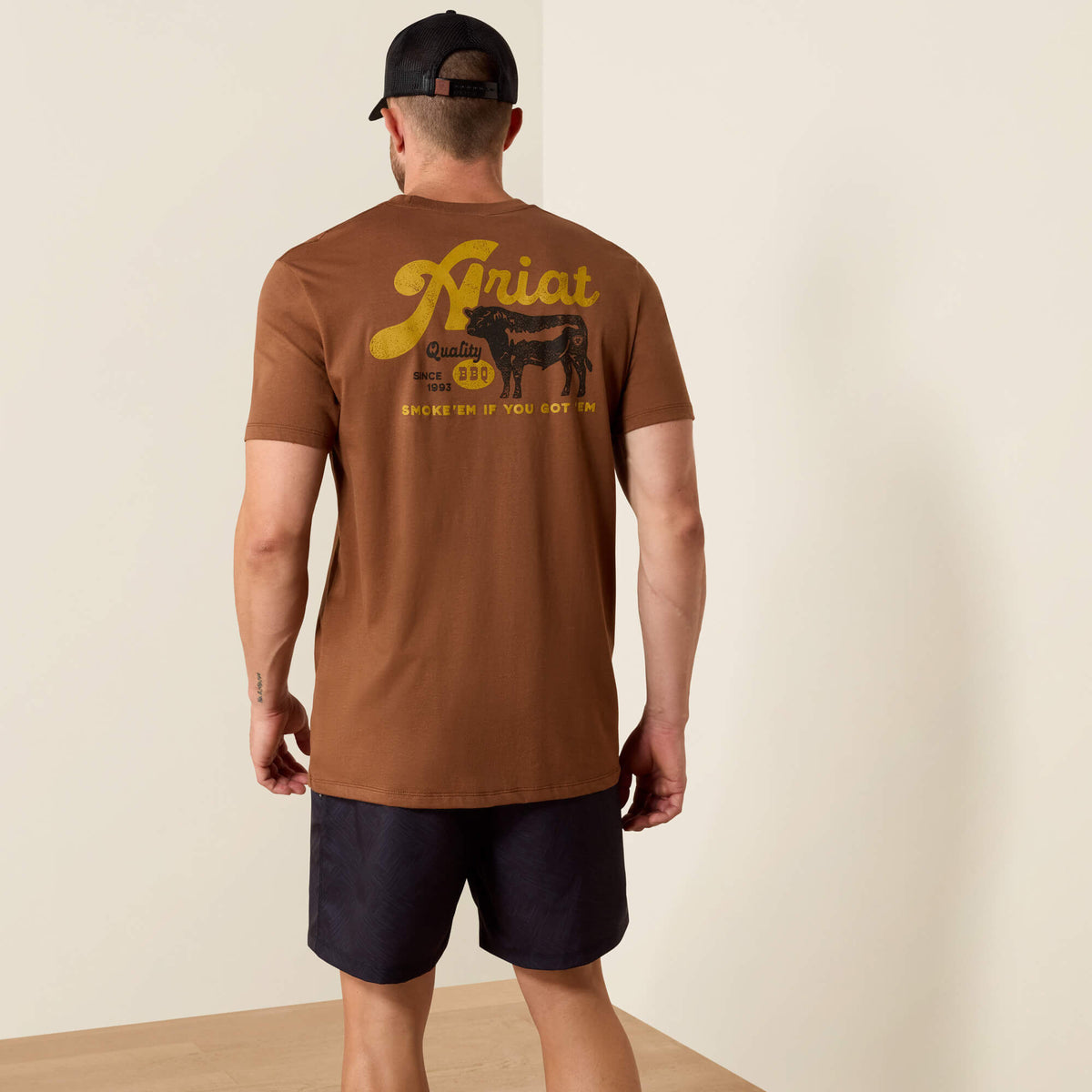 Ariat Ariat BBQ Smoke Classic Fit T-Shirt Men
