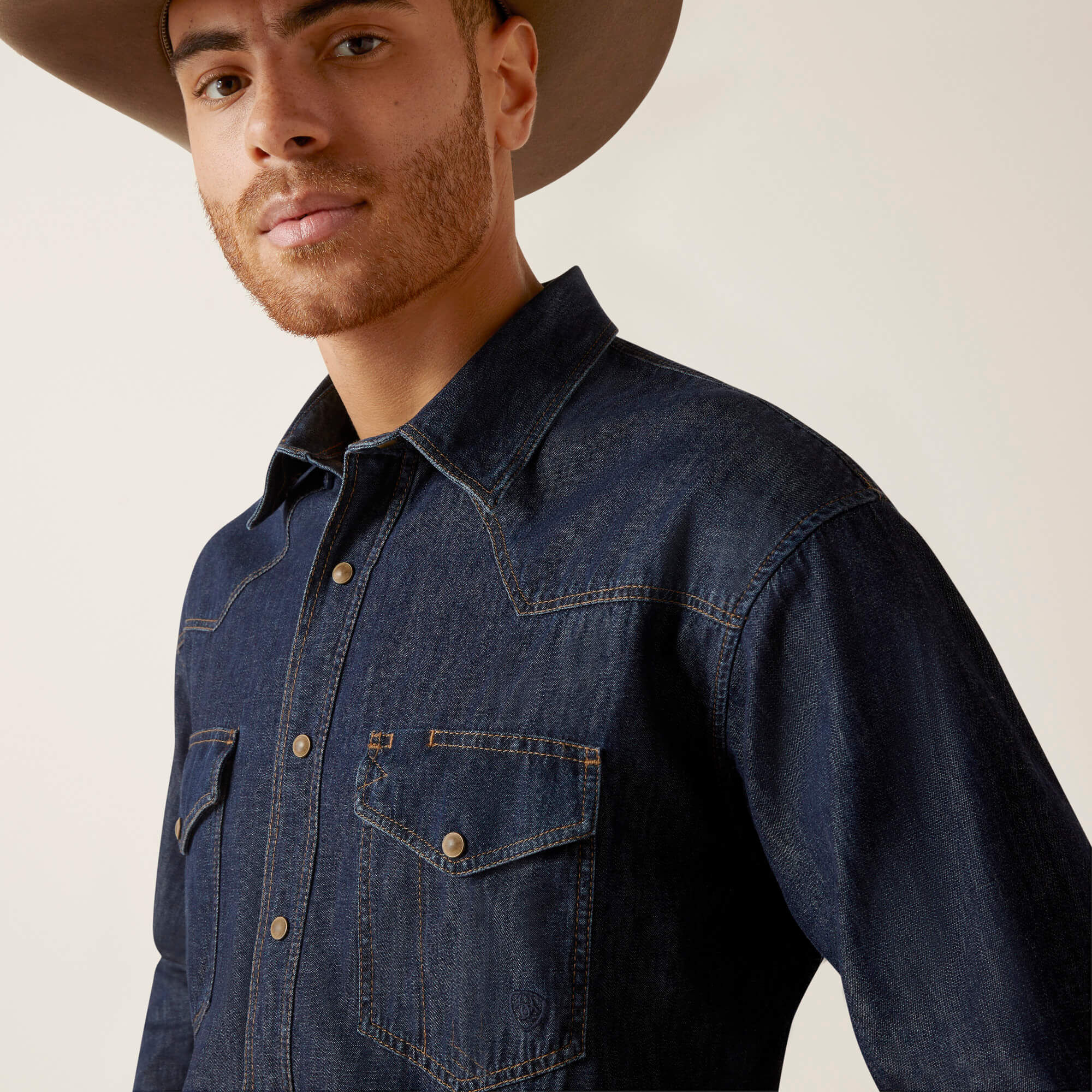 Ariat Classic Denim Shirt Men|Trends