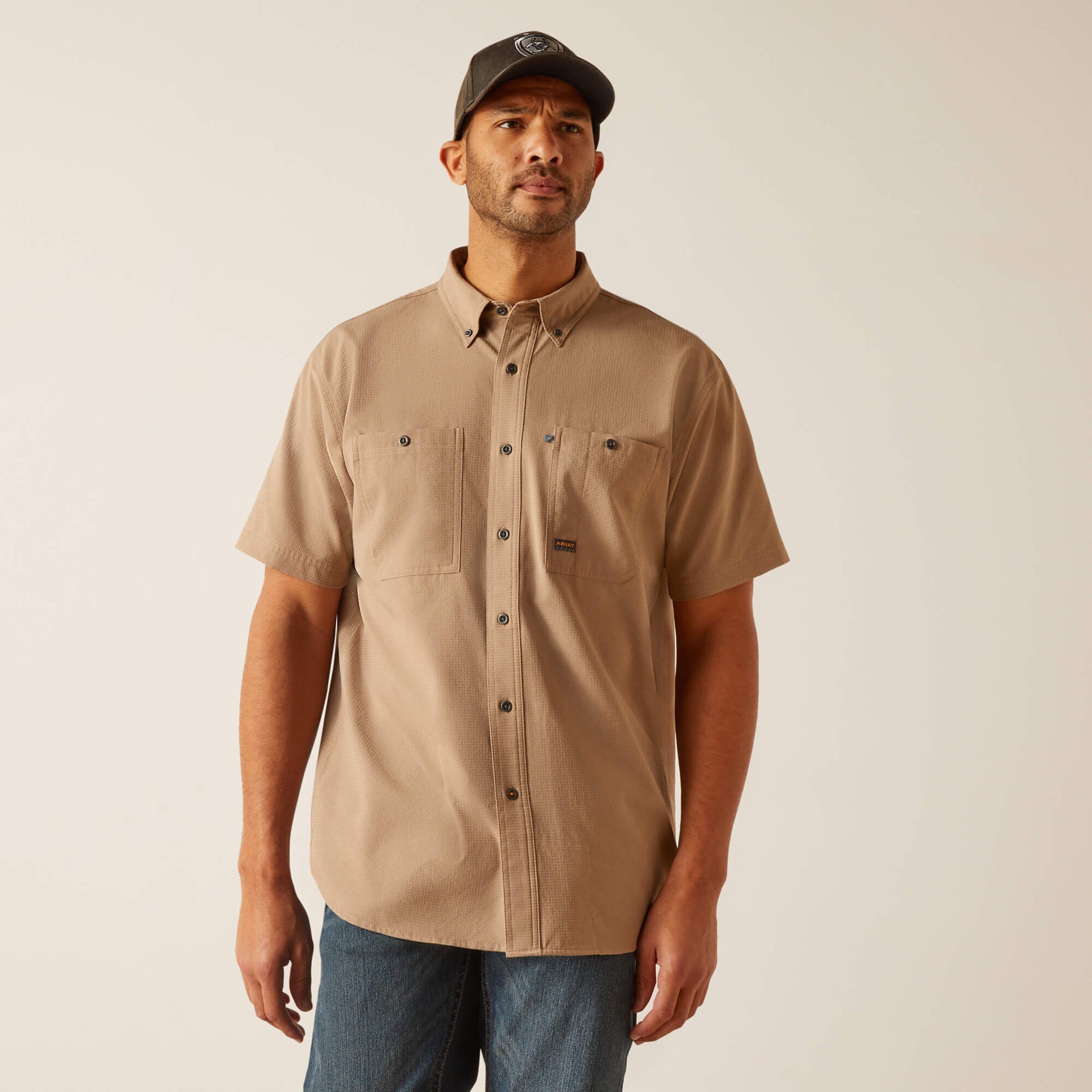 Ariat Rebar Made Tough 360 Airflow Work Shirt Men