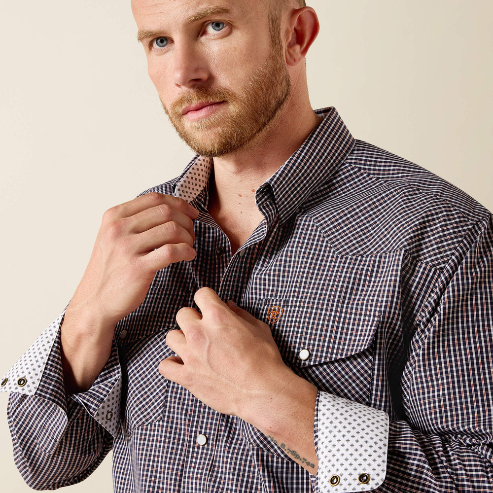 Ariat Wrinkle Free Adonis Classic Fit Snap Shirt Men