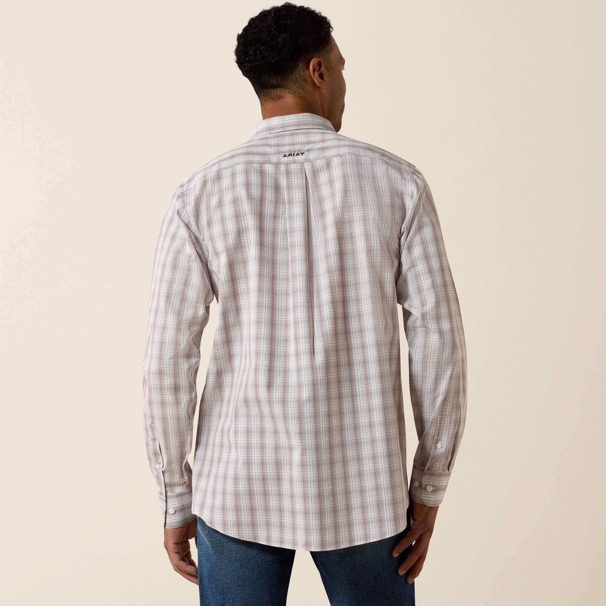 Ariat Wrinkle Free Clyde Fitted Shirt Men