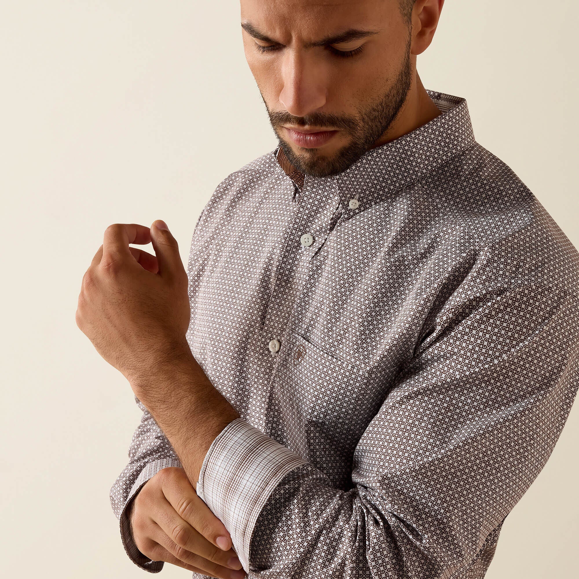Ariat Wrinkle Free Alden Classic Fit Shirt Men