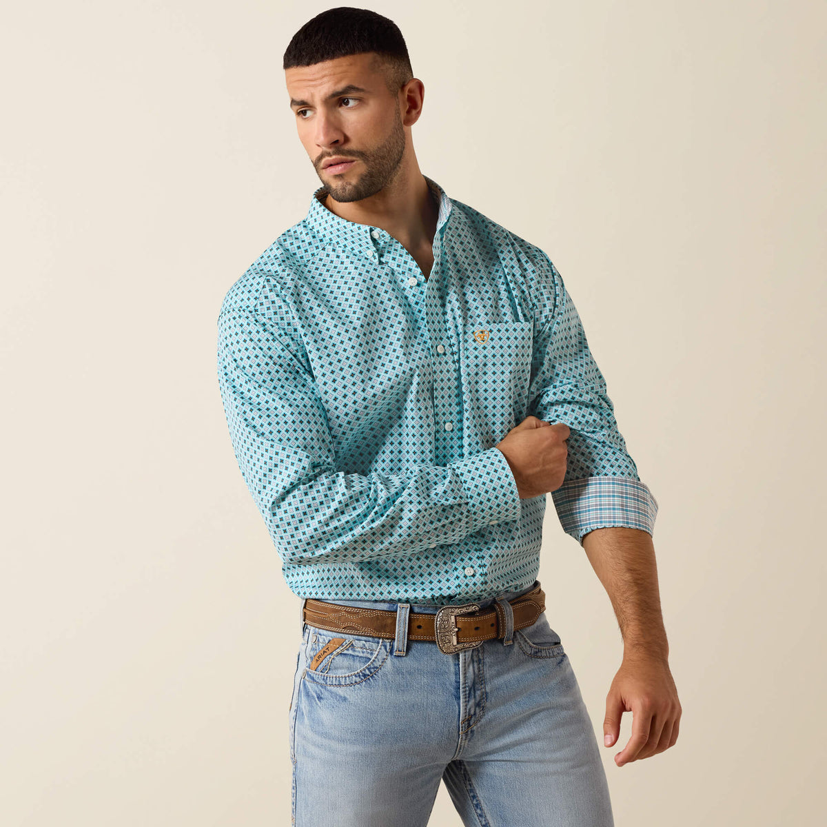 Ariat Wrinkle Free Andy Classic Fit Shirt Men