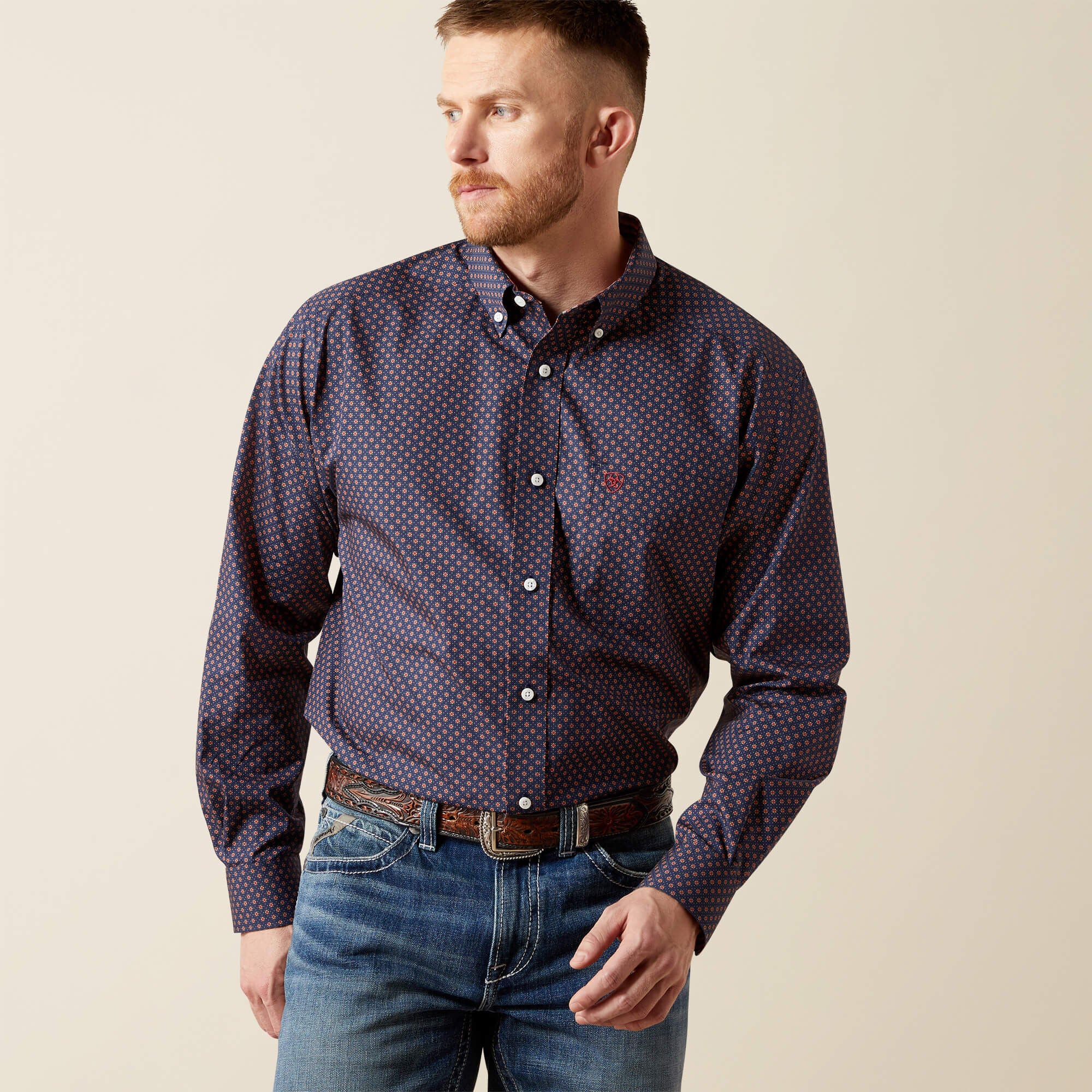 Ariat Wrinkle Free Briggs Classic Fit Shirt Men
